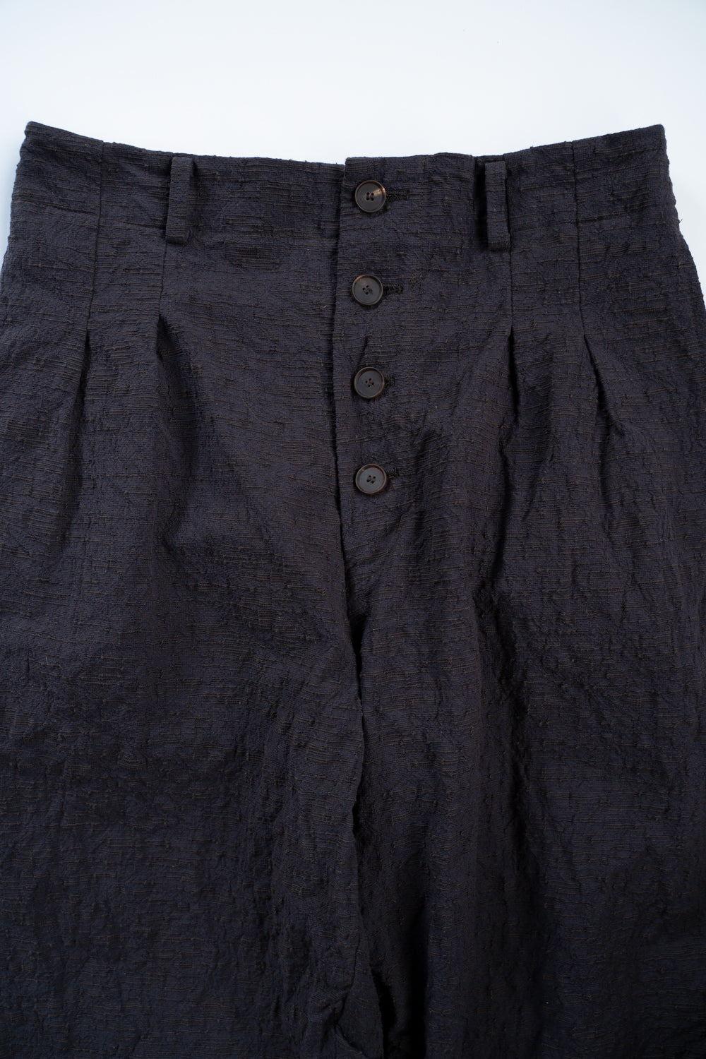 Slub Yarn Dobby Hook Pants/スラブヤーンドビーホックパンツ(CHARCOAL)