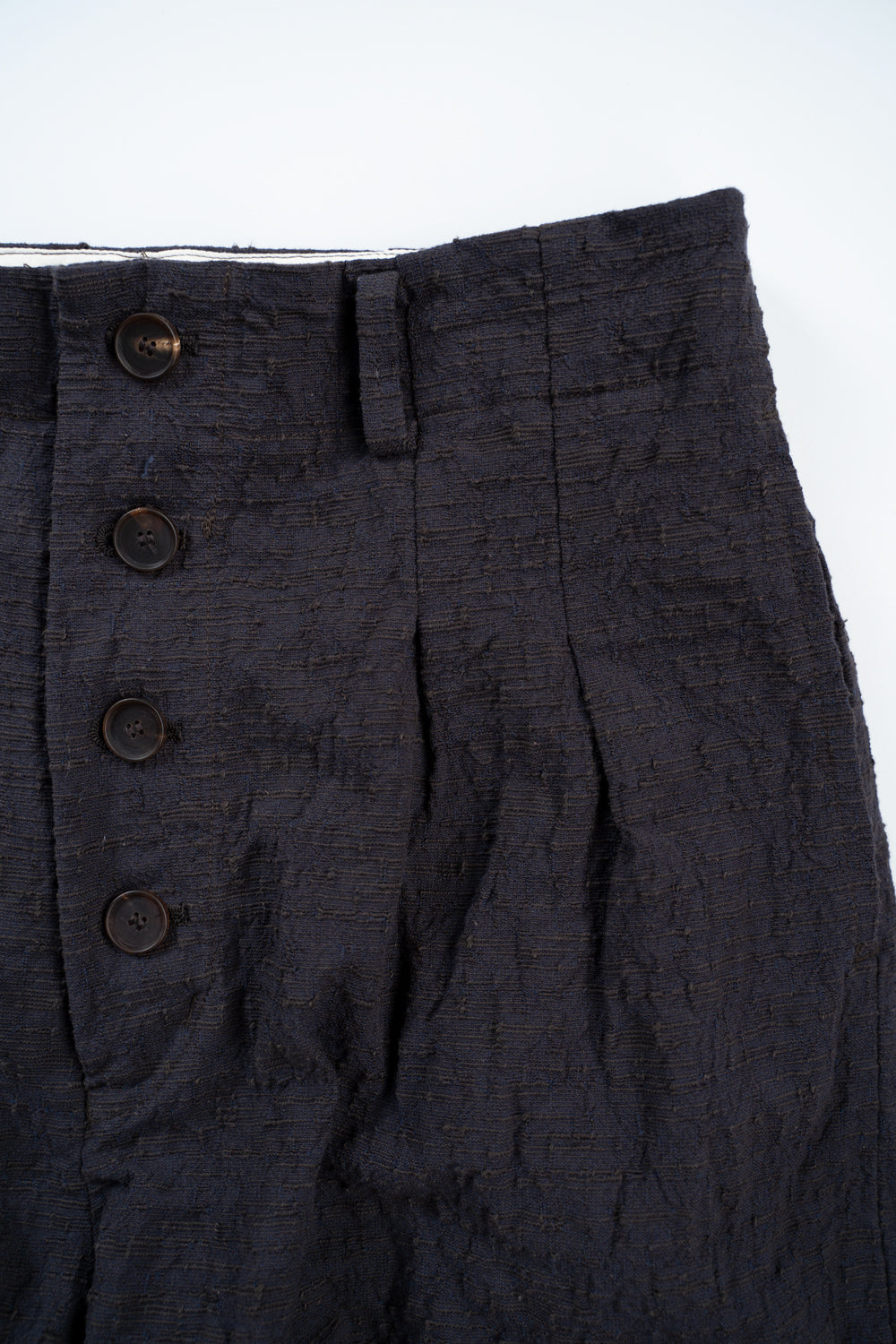 Slub Yarn Dobby Hook Pants/スラブヤーンドビーホックパンツ(CHARCOAL)