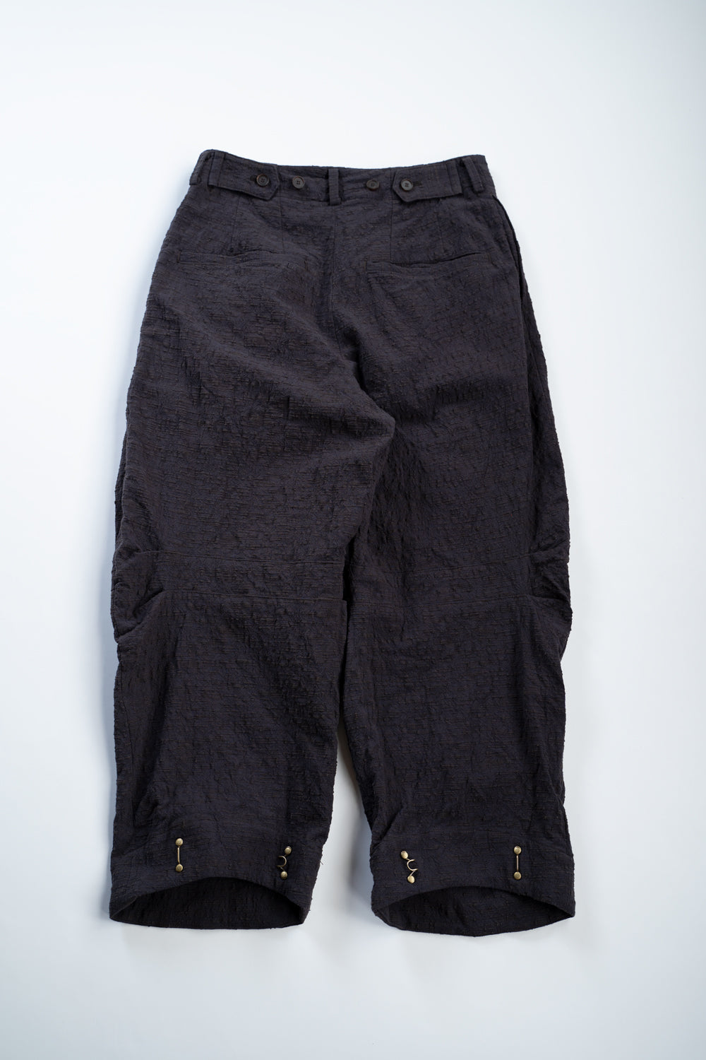 Slub Yarn Dobby Hook Pants/スラブヤーンドビーホックパンツ(CHARCOAL)