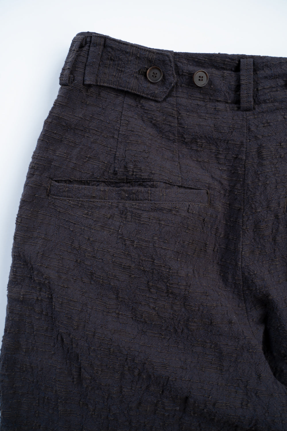 Slub Yarn Dobby Hook Pants/スラブヤーンドビーホックパンツ(CHARCOAL)