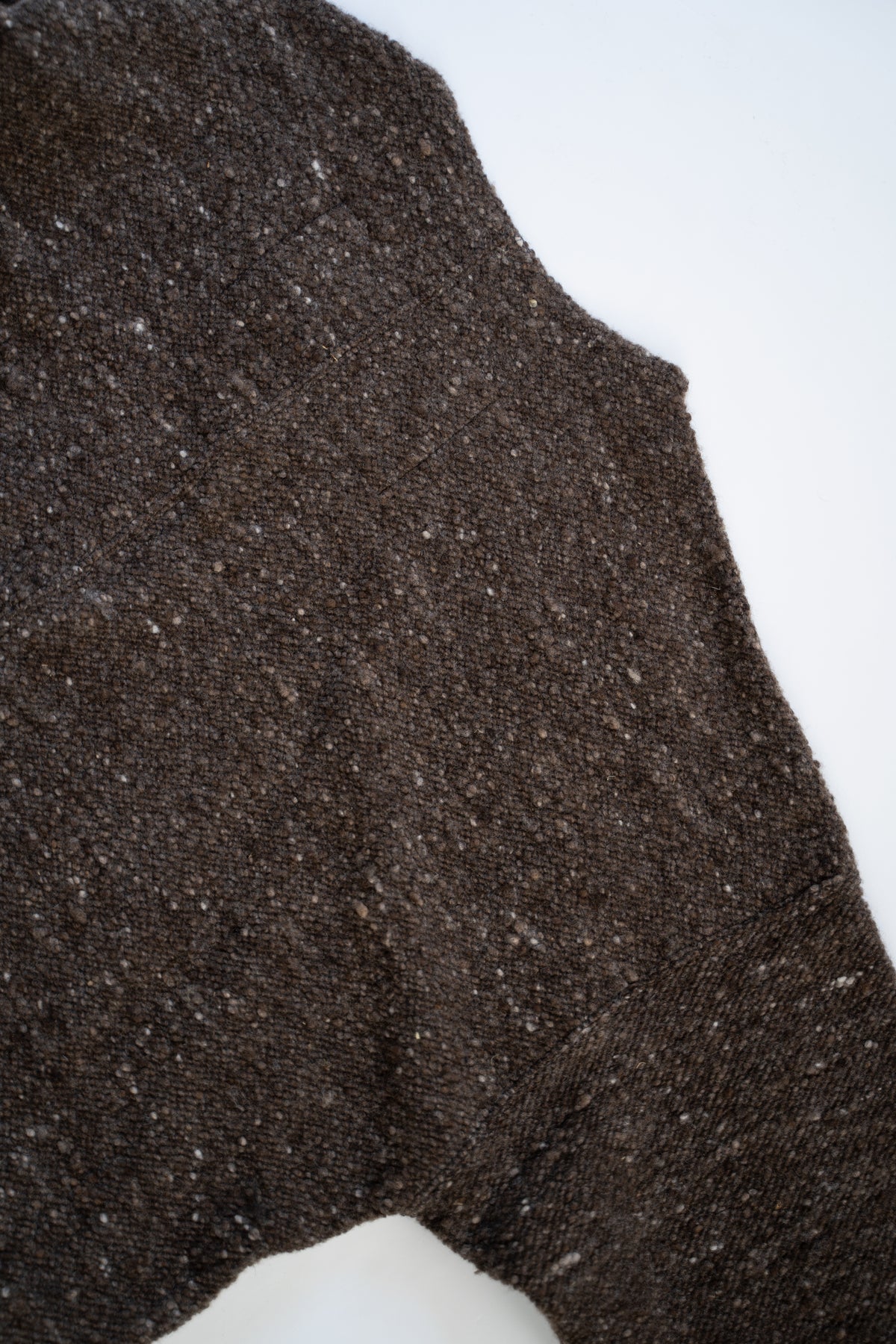 【ラスト1点】Anatomical Cut Zip Cardigan "DRIVE"(TAUPE)