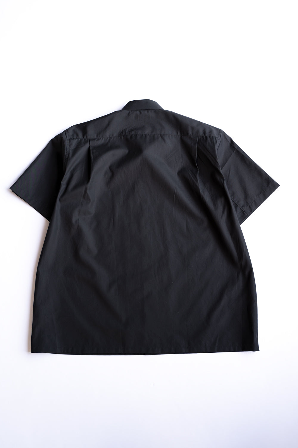 【ラスト1点】SH03BH ボックス大開襟半袖シャツ(BLACK)