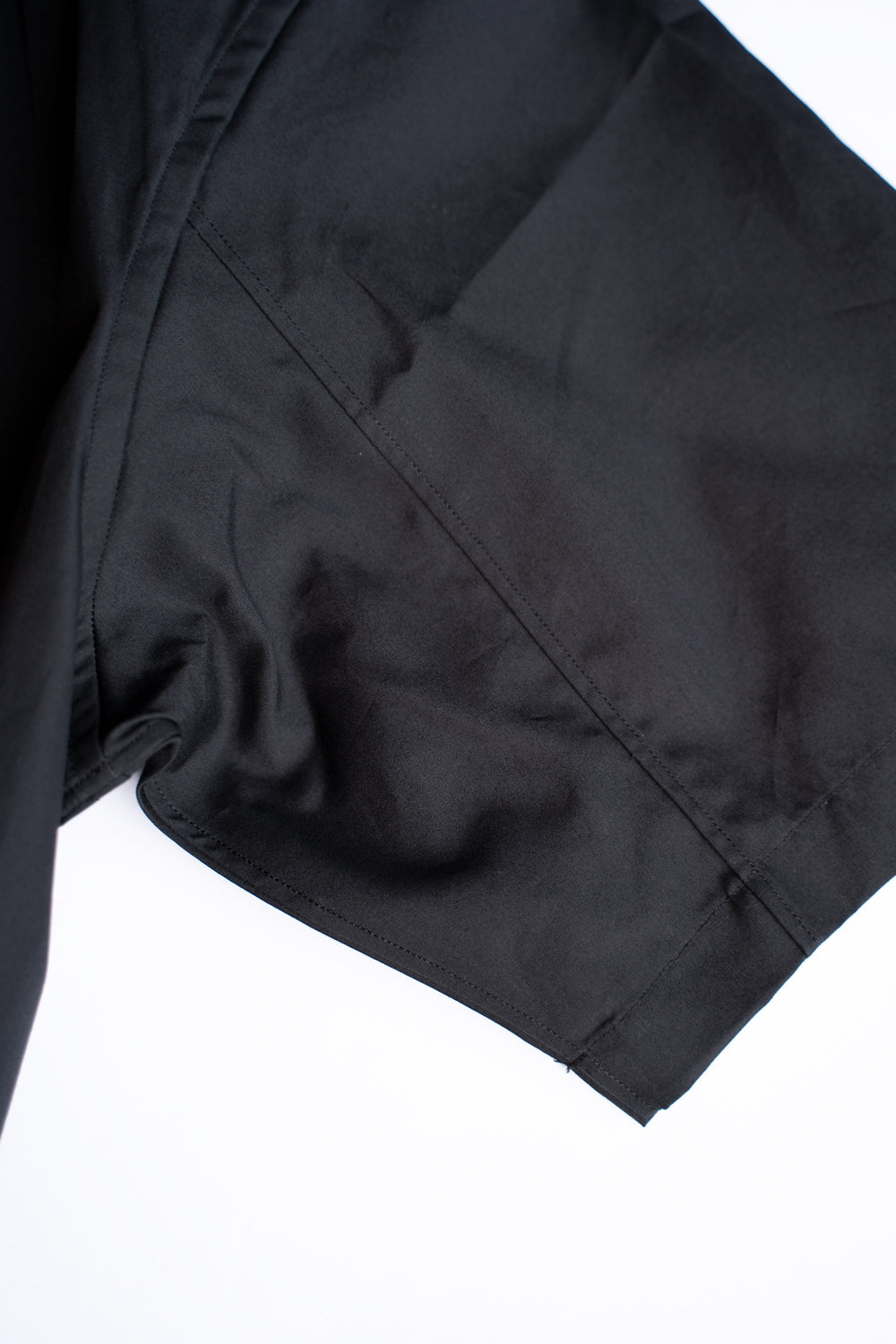 【ラスト1点】SH03BH ボックス大開襟半袖シャツ(BLACK)