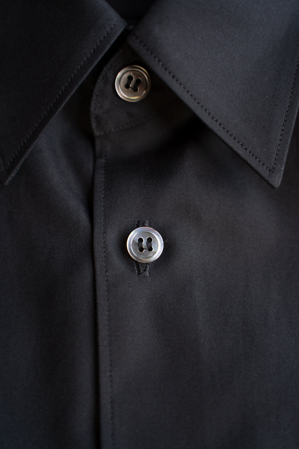 【ラスト1点】SH01B ボックスレギュラー半袖シャツ(BLACK)