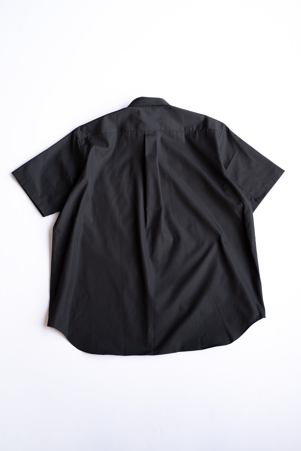 【ラスト1点】SH01B ボックスレギュラー半袖シャツ(BLACK)