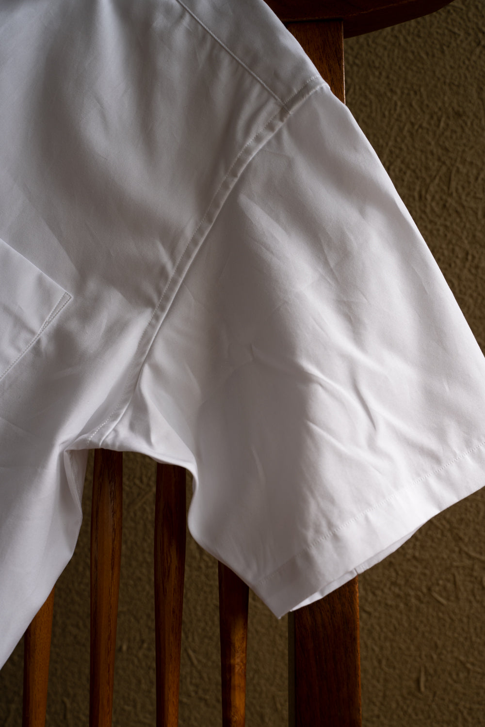 SH01B ボックスレギュラー半袖シャツ(WHITE)