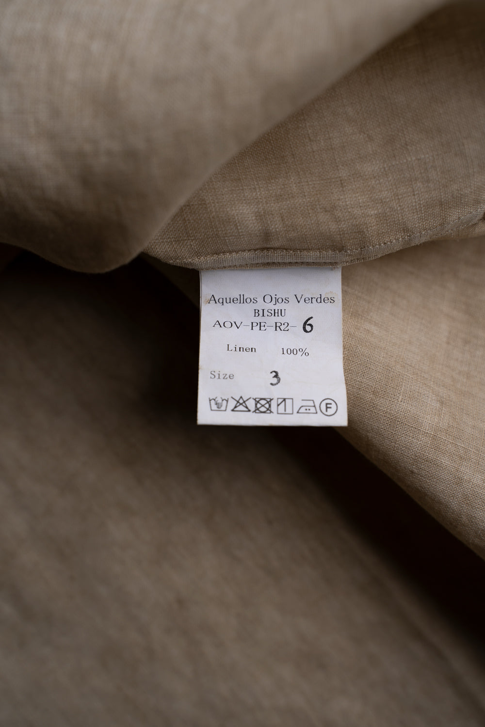 【ラスト1点】Authentic Linen Poplin Classic Open Collar Short Sleeve Shirt(BANBOO YELLOW BENGARA DYE)
