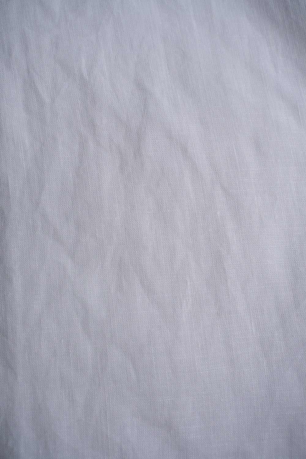 【ラスト1点】Authentic Linen Poplin Classic Open Collar Short Sleeve Shirt(PEARL WHITE)