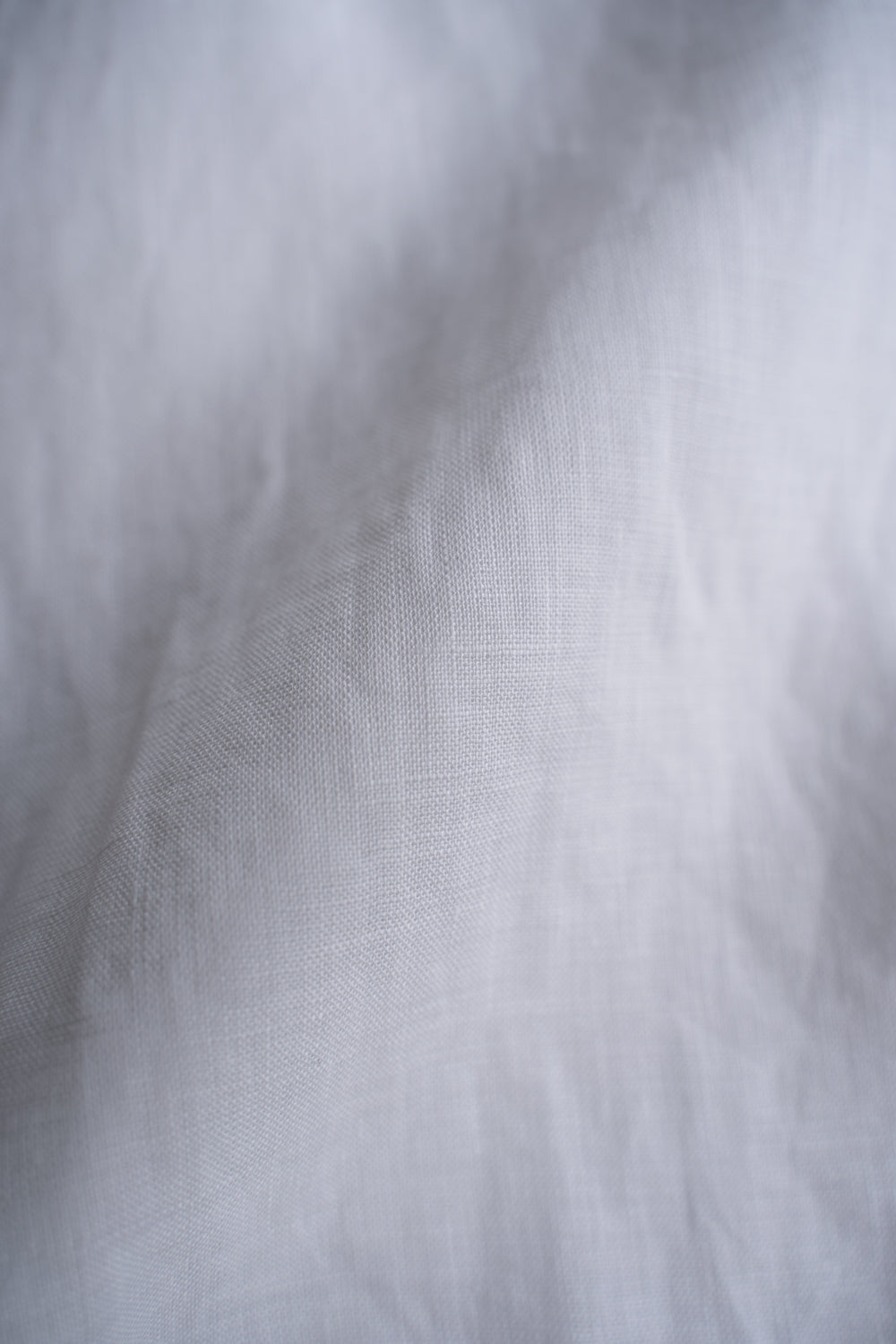 【ラスト1点】Authentic Linen Poplin Classic Open Collar Short Sleeve Shirt(PEARL WHITE)