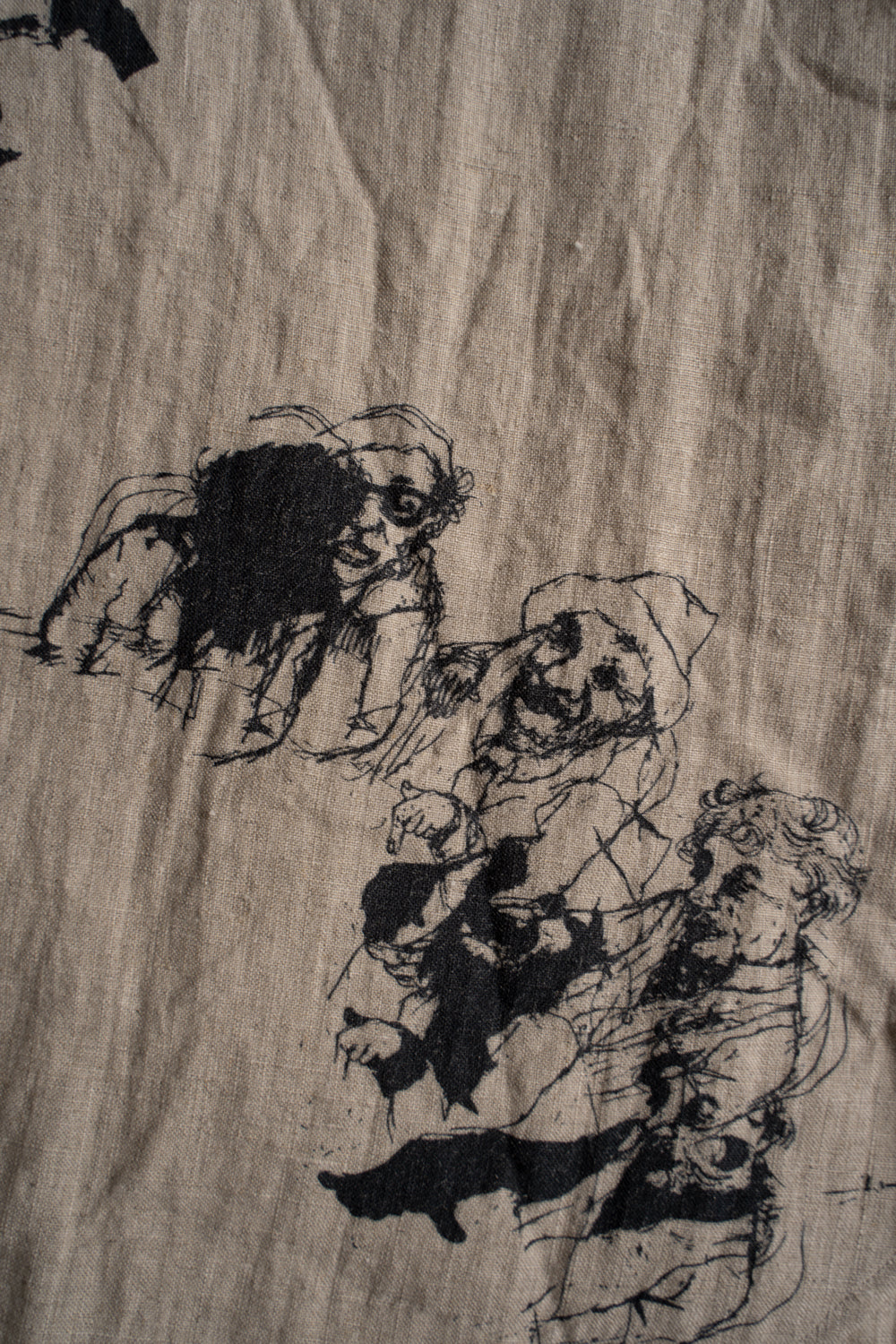 【ラスト1点】Relaxed Fit Shirt/リラックスドフィットシャツ(ECRU-Print)