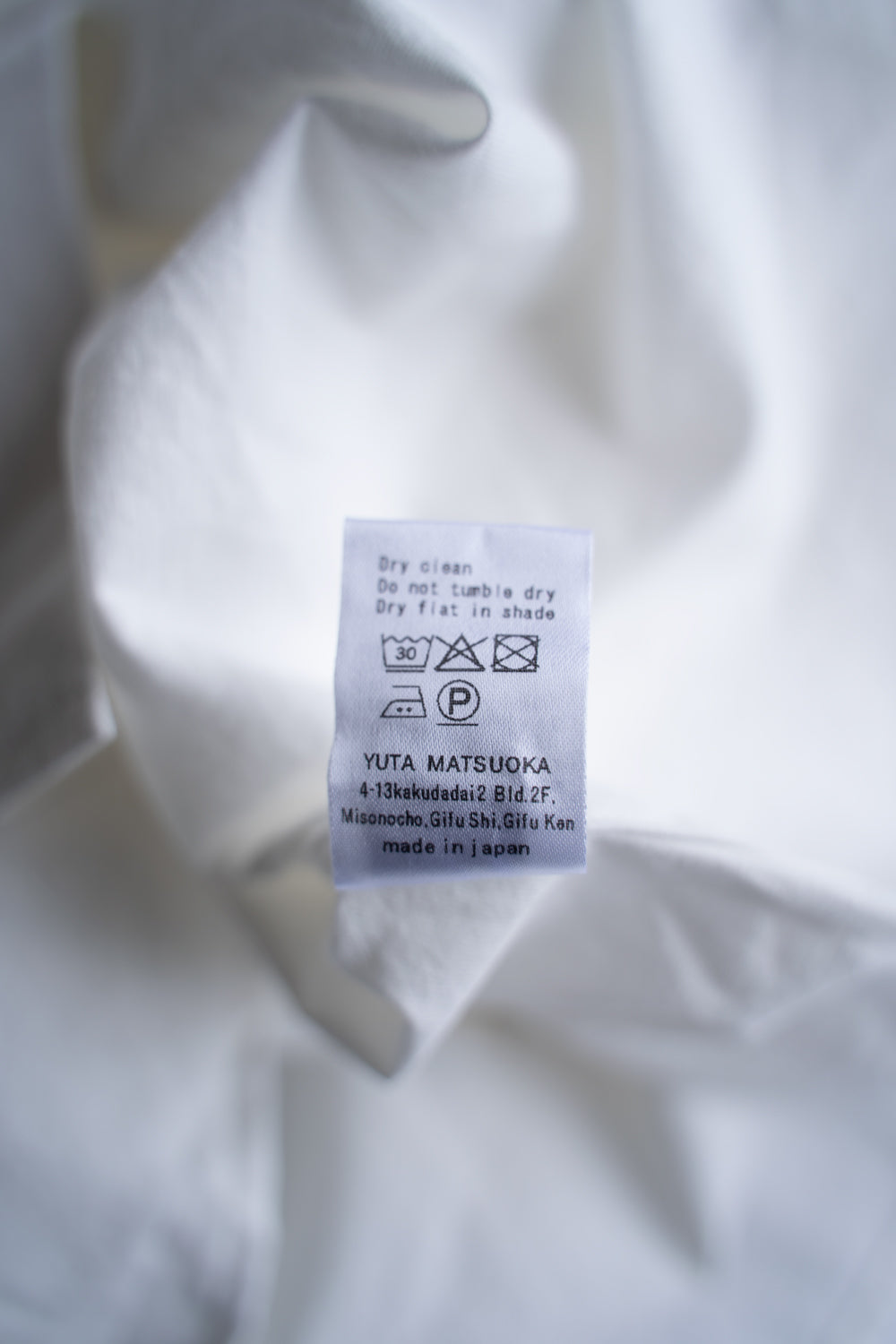 【ラスト1点】Classic Shirt/クラシックシャツ(OFF WHITE)
