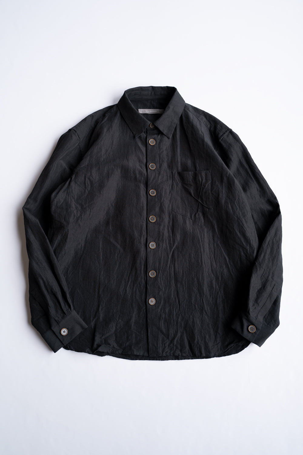 【ラスト1点】Classic Shirt/クラシックシャツ(SMOKY BLACK)