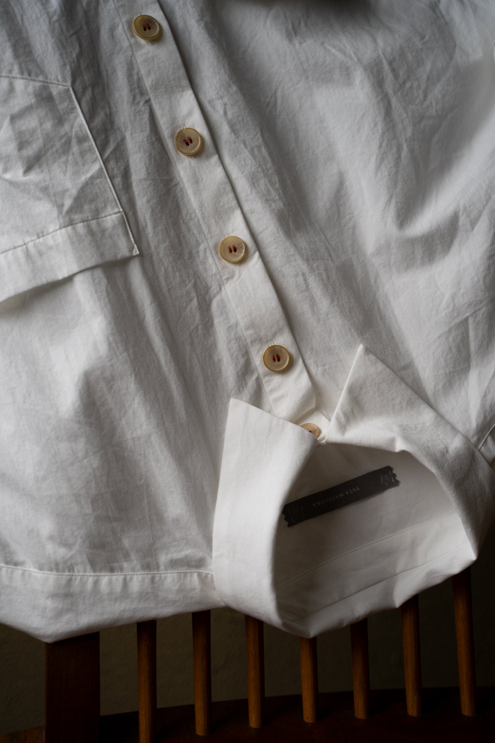 【ラスト1点】Classic Shirt/クラシックシャツ(OFF WHITE)