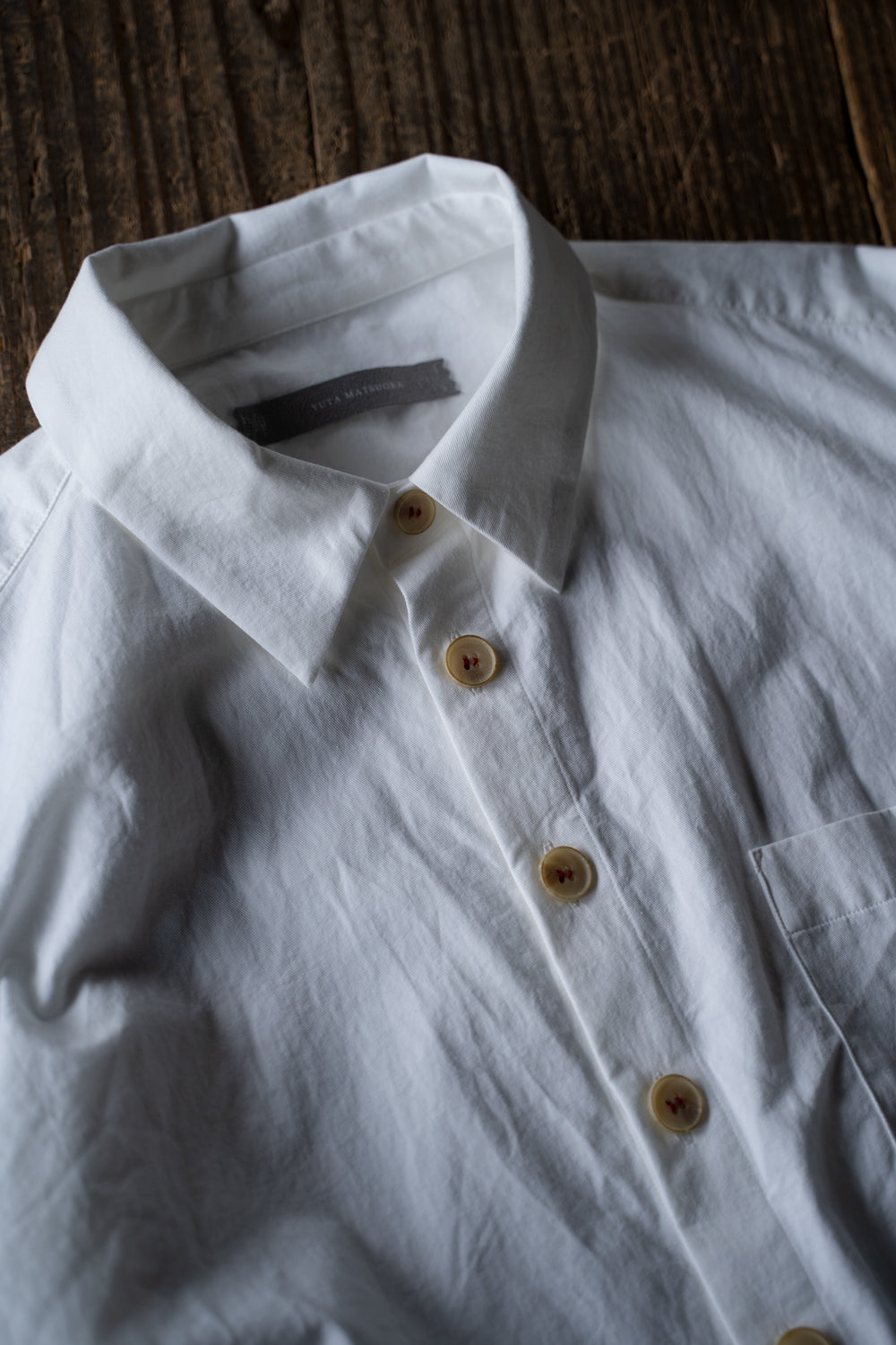 【ラスト1点】Classic Shirt/クラシックシャツ(OFF WHITE)