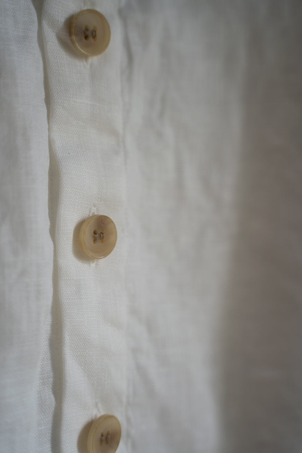 Airflow Canvas Collarless Shirt/エアフロウキャンバスカラーレスシャツ(OFF WHITE)