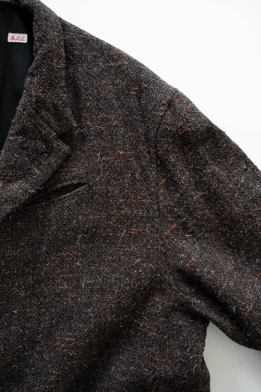 【ラスト1点】Cut Off Classic Straight Coat(MIX BROWN)