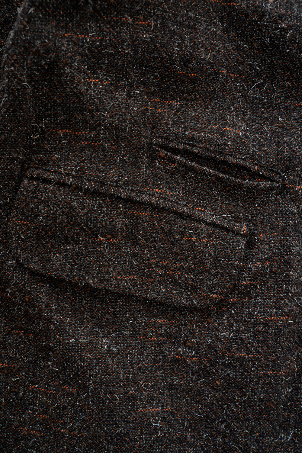 【ラスト1点】Cut Off Classic Straight Coat(MIX BROWN)