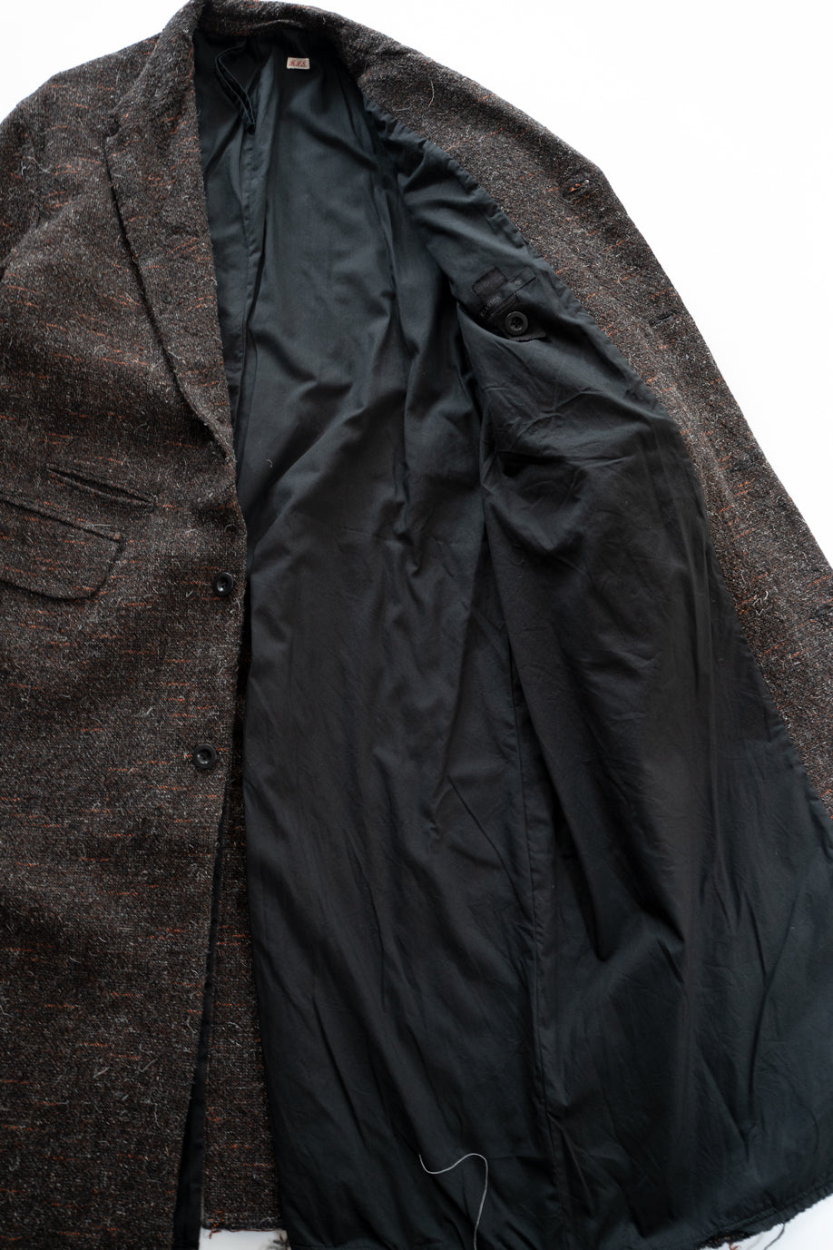 【ラスト1点】Cut Off Classic Straight Coat(MIX BROWN)