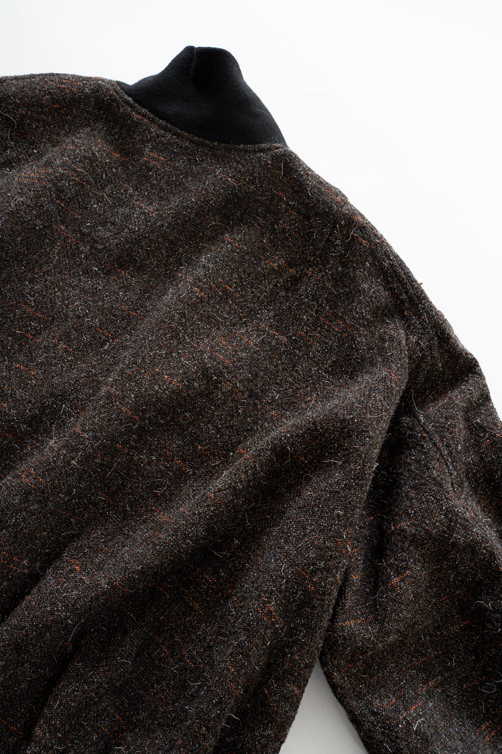 【ラスト1点】Volume Sleeve Tankers Blouson(MIX BROWN)