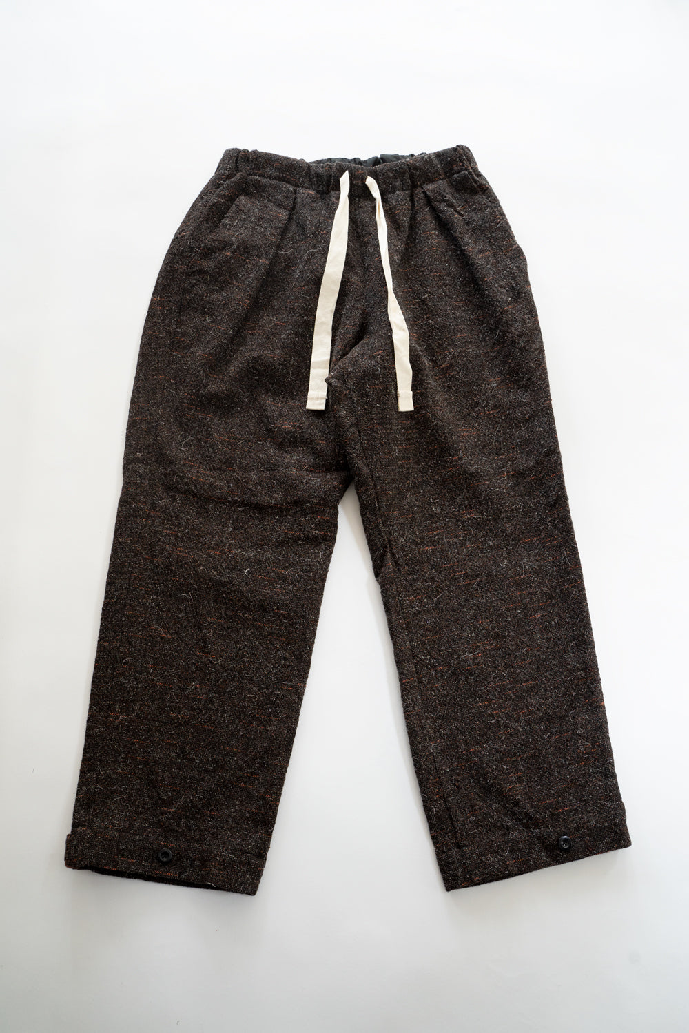 【ラスト1点】Bias Tuck Strings Tapered TRS(MIX BROWN)