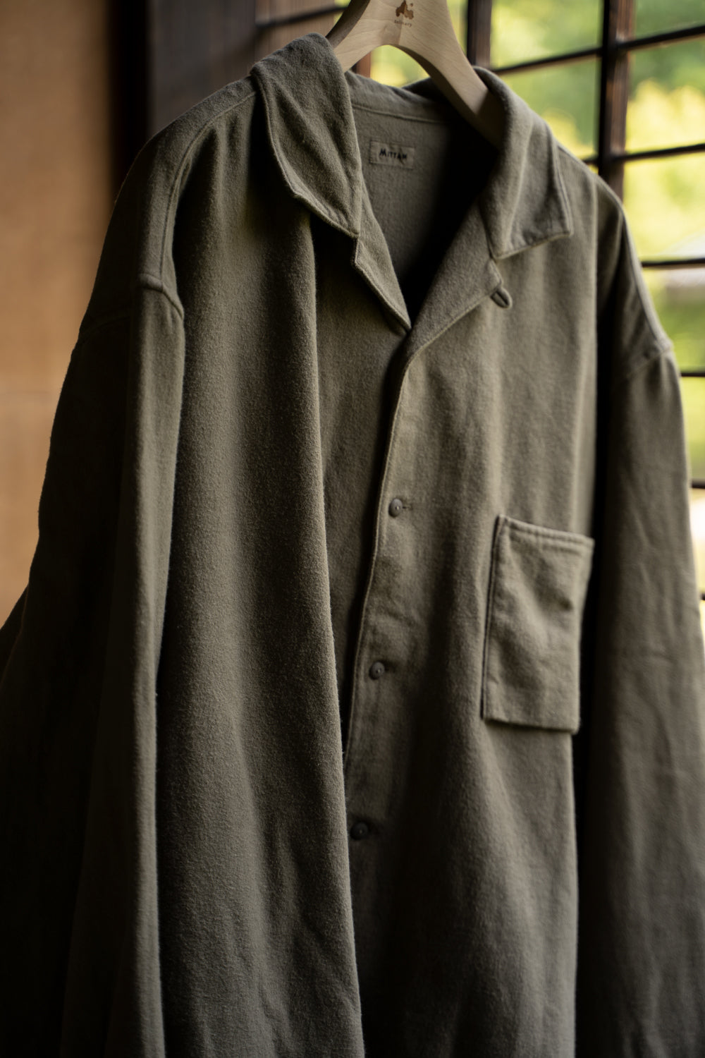 OCフランネルシャツ(蓮(濃))