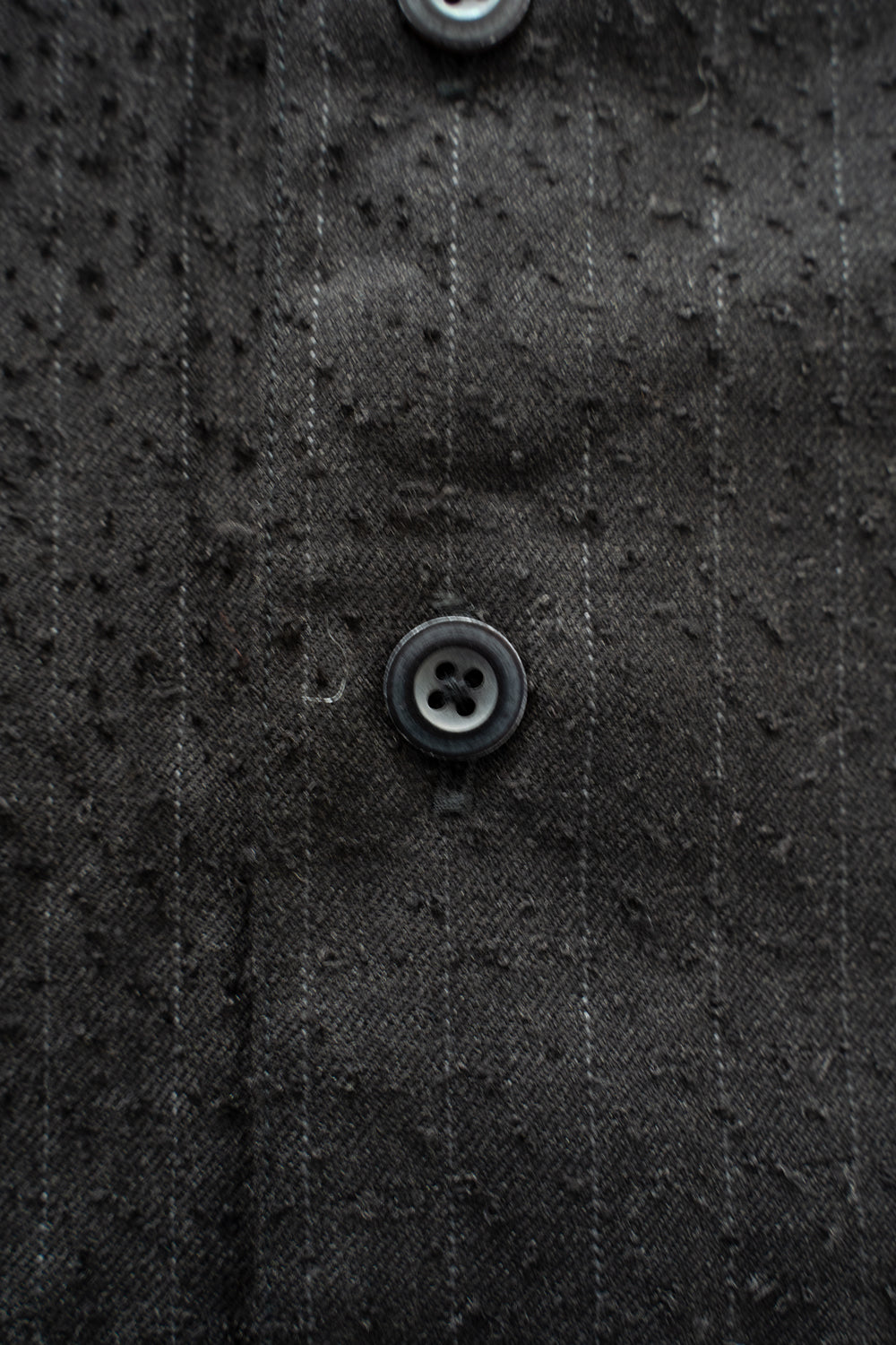 【ラスト1点】Extra Wide Outer Shirts(IRON BROWN STRIPES)