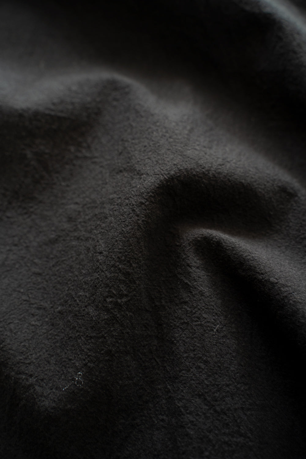 【ラスト1点】Over Sized Short Collar Shirts(BLACK)