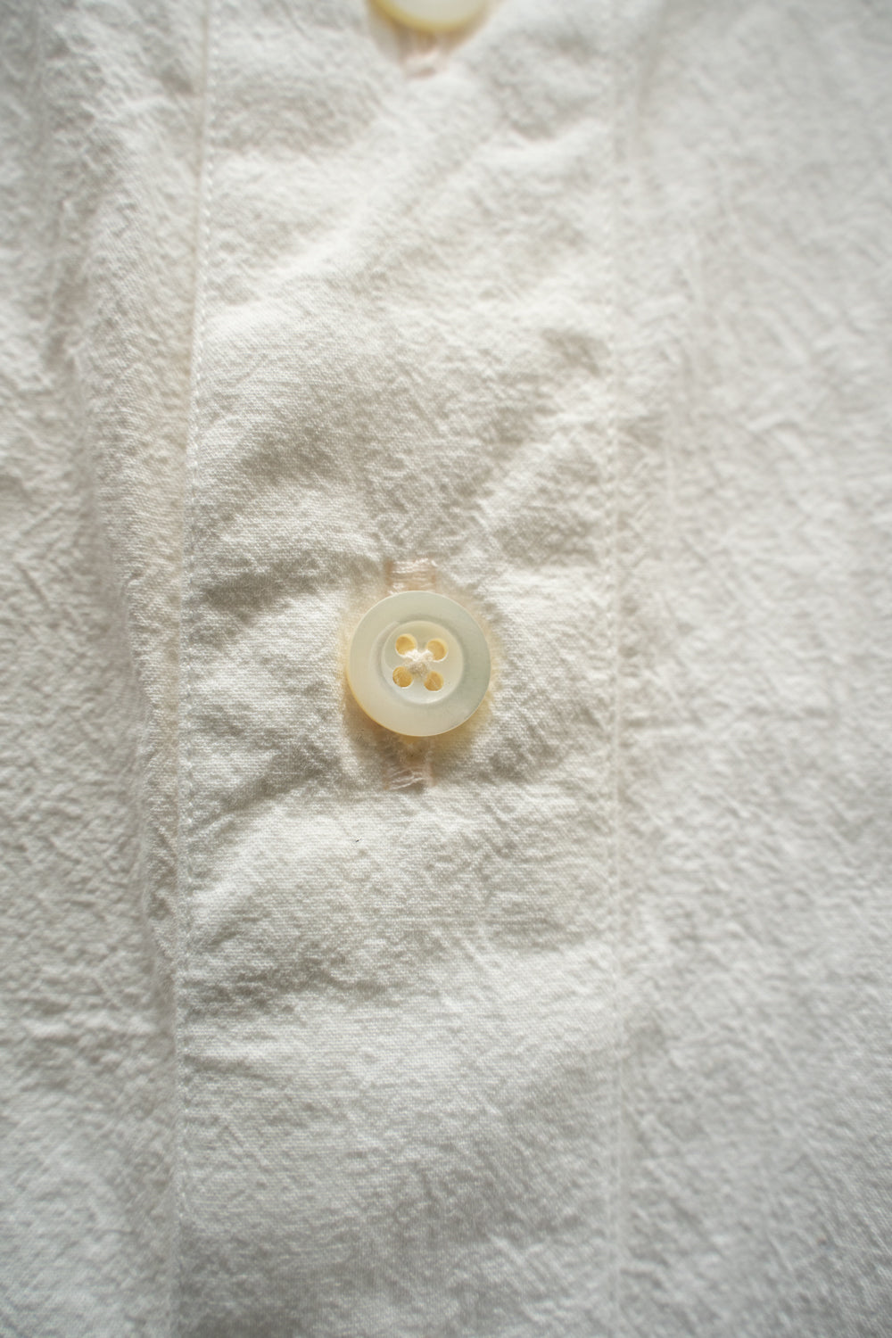 【ラスト1点】Over Sized Short Collar Shirts(WHITE)