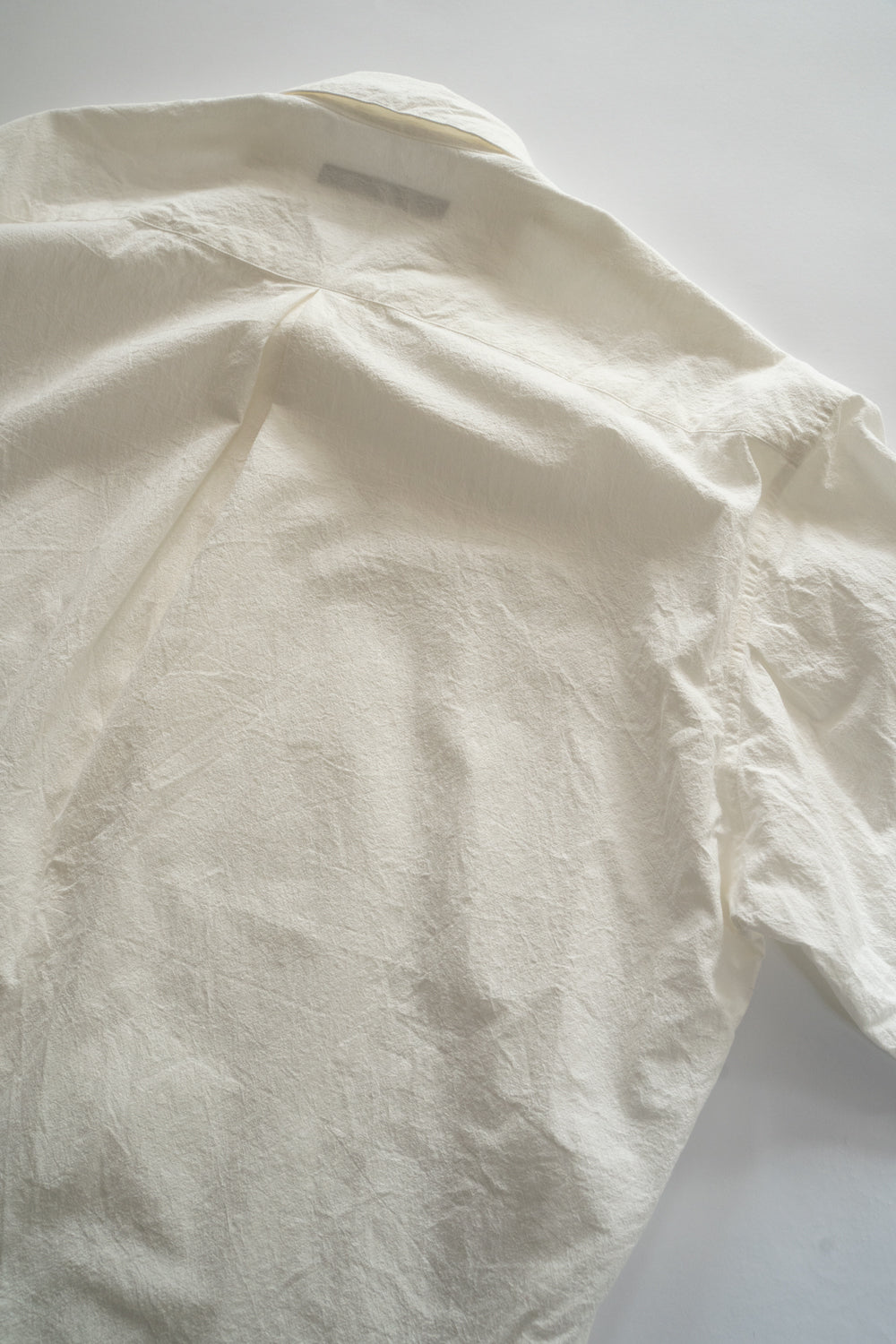 【ラスト1点】Over Sized Short Collar Shirts(WHITE)