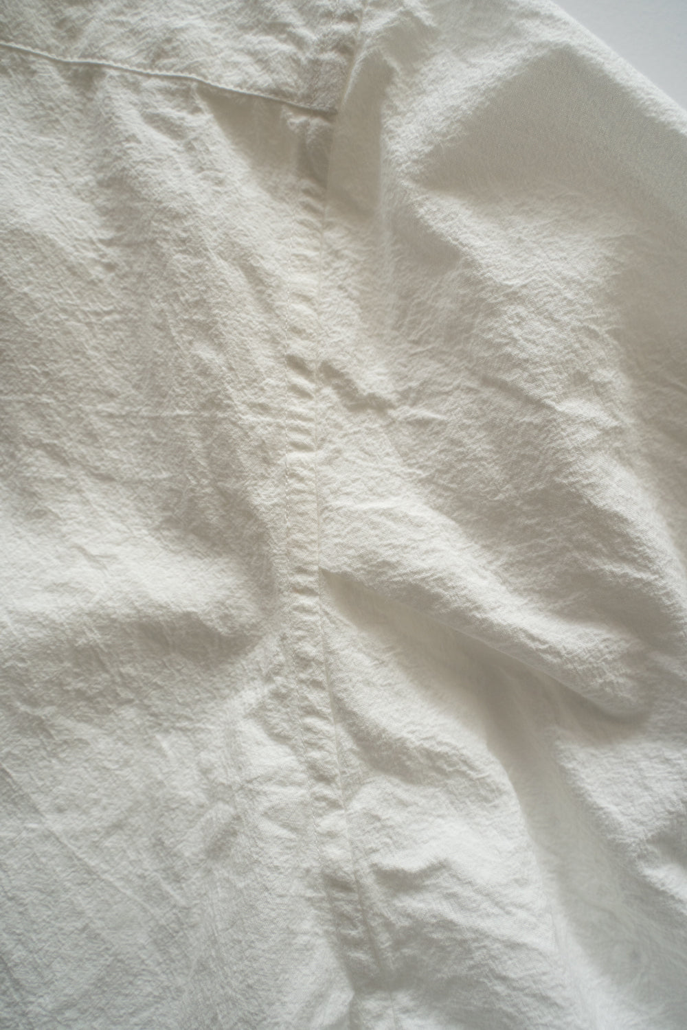 【ラスト1点】Over Sized Short Collar Shirts(WHITE)