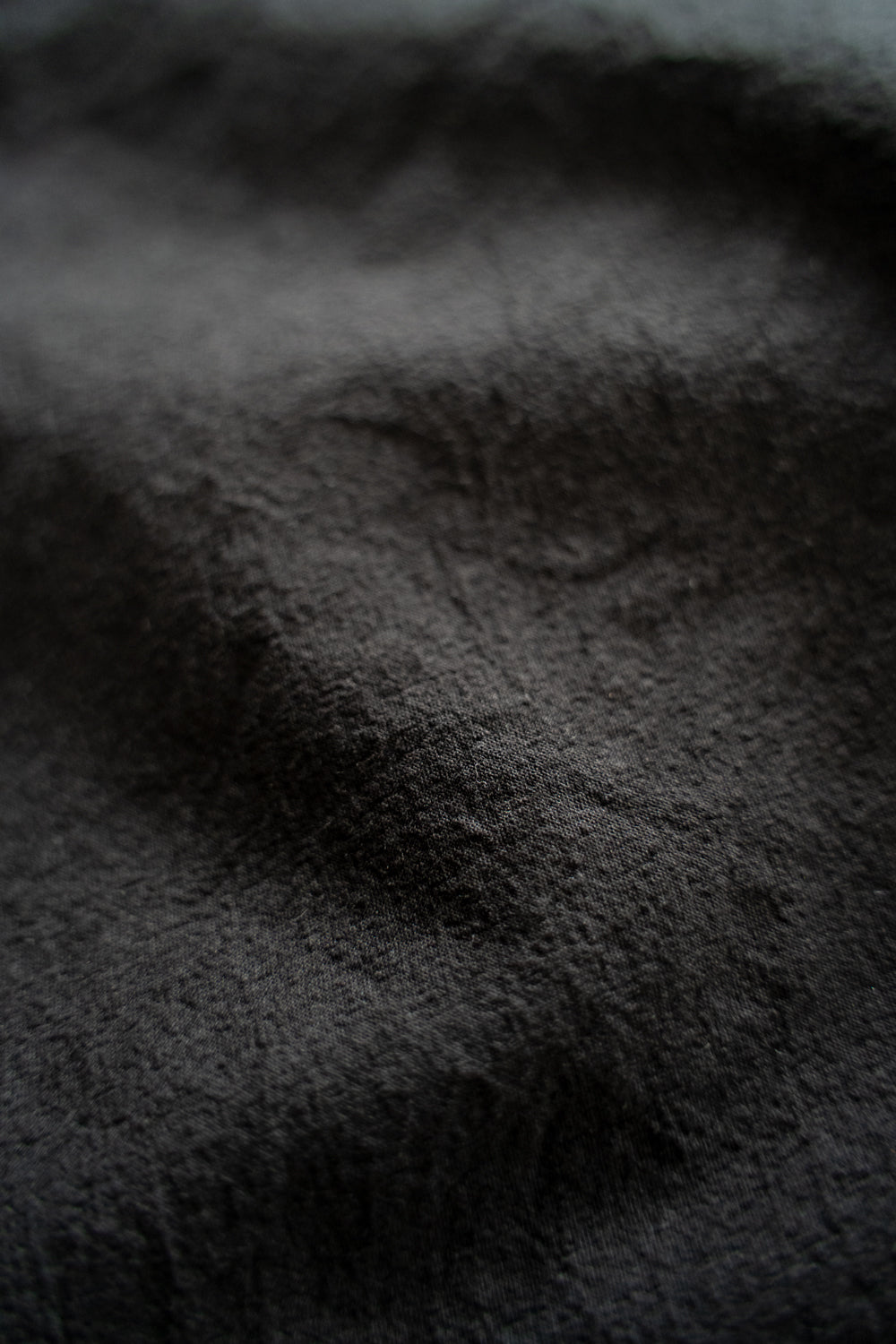 【ラスト1点】Plain Looks Unbalance Shirts(BLACK)