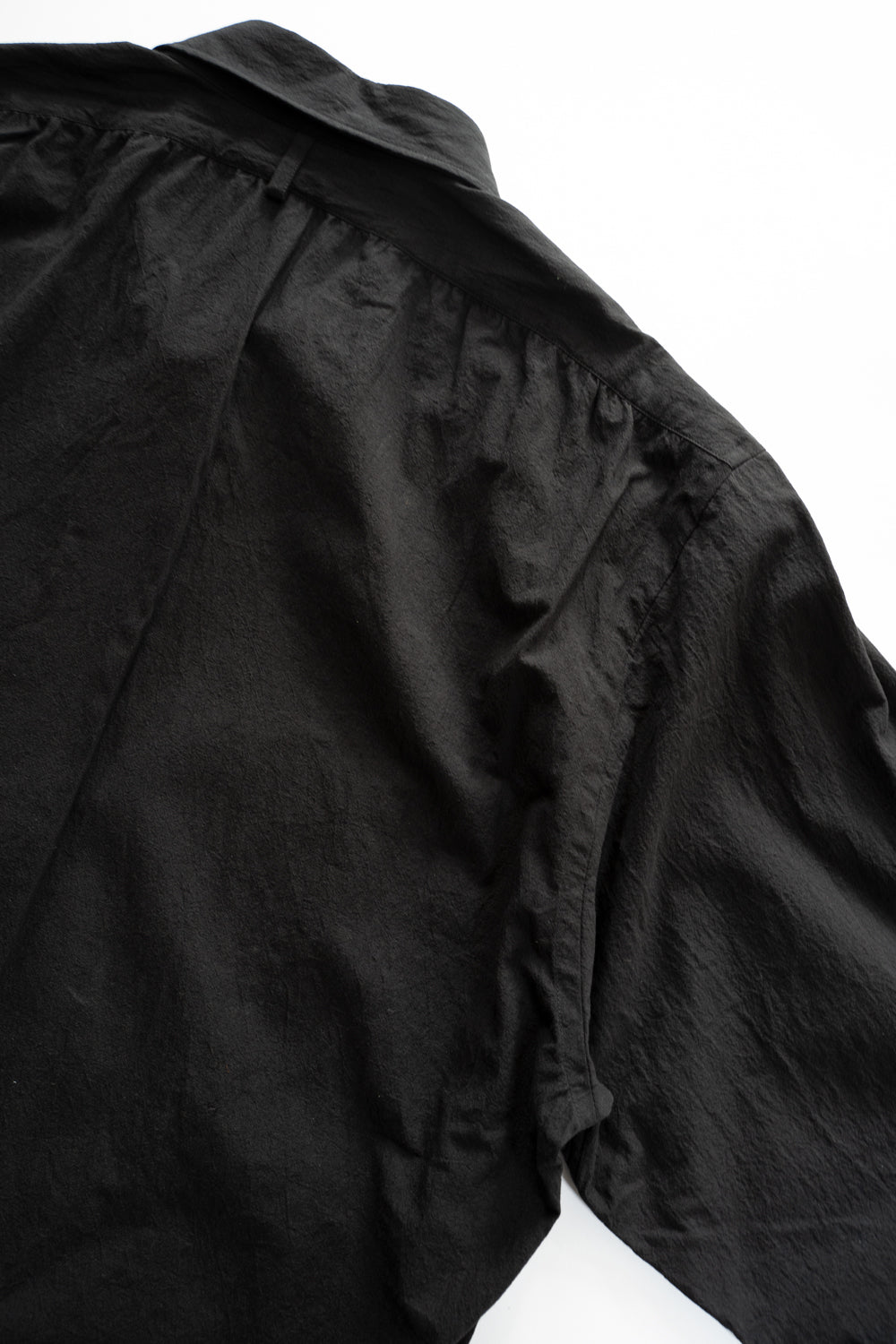 【ラスト1点】Plain Looks Unbalance Shirts(BLACK)