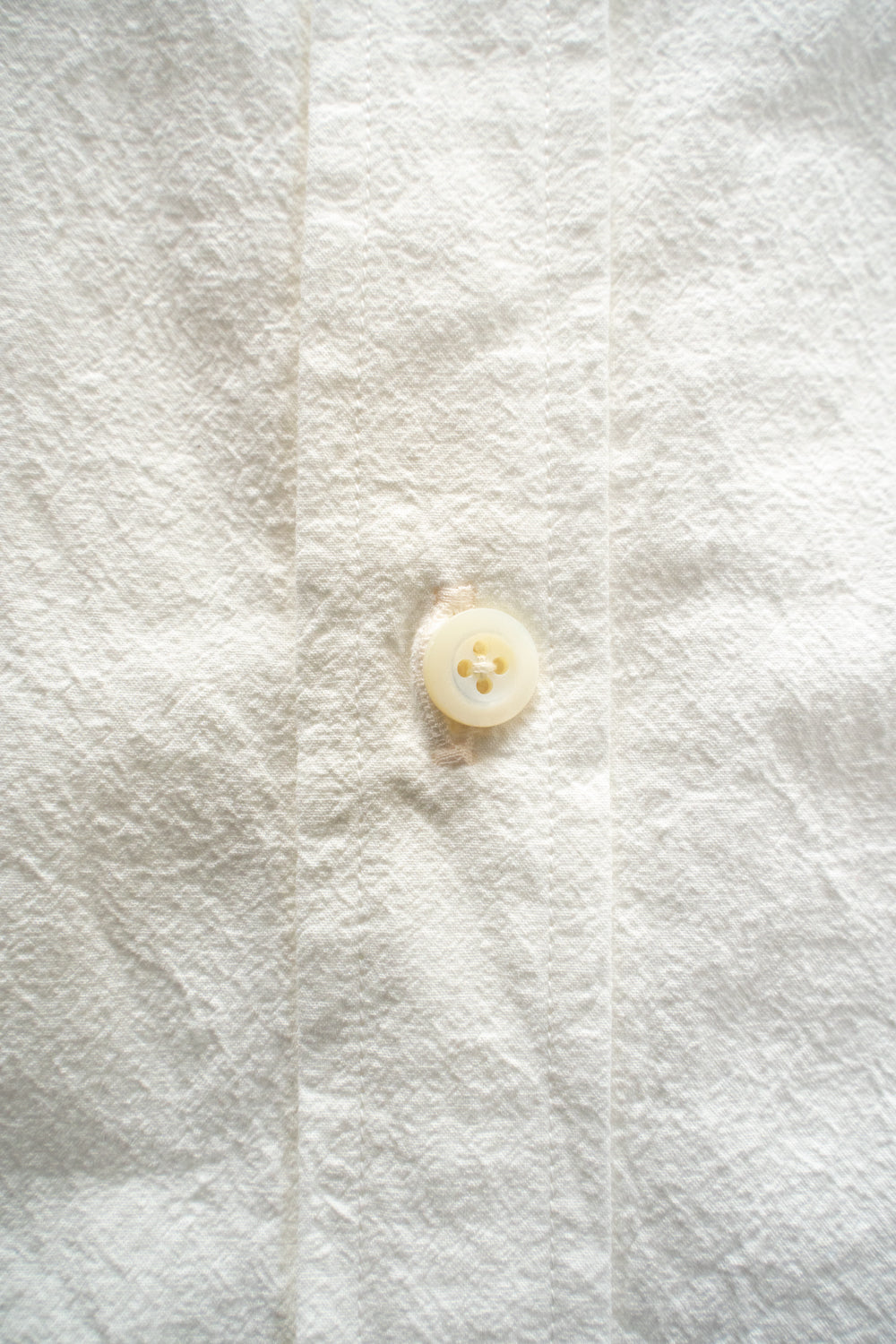 Plain Looks Unbalance Shirts(WHITE)