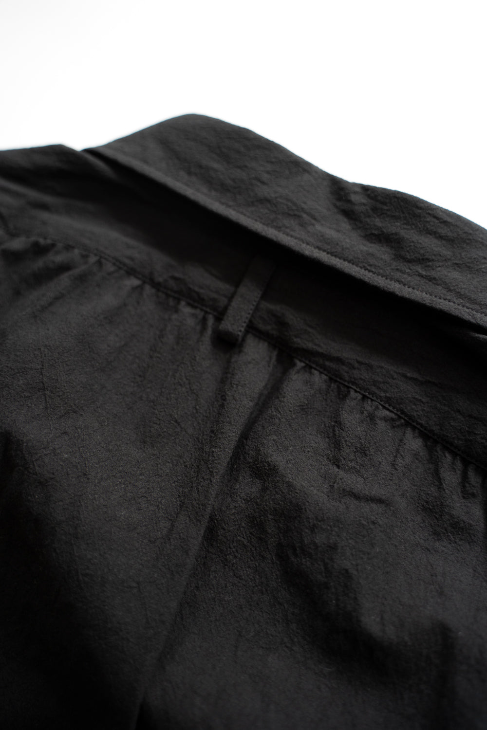 【ラスト1点】Plain Looks Unbalance Shirts(BLACK)