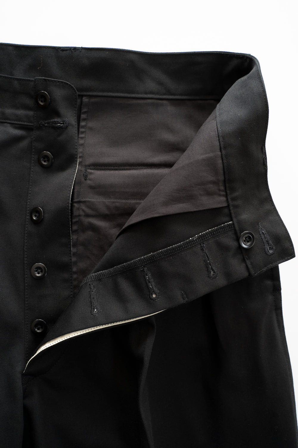 【ラスト1点】Extra Wide MIL Chino Pants(BLACK)