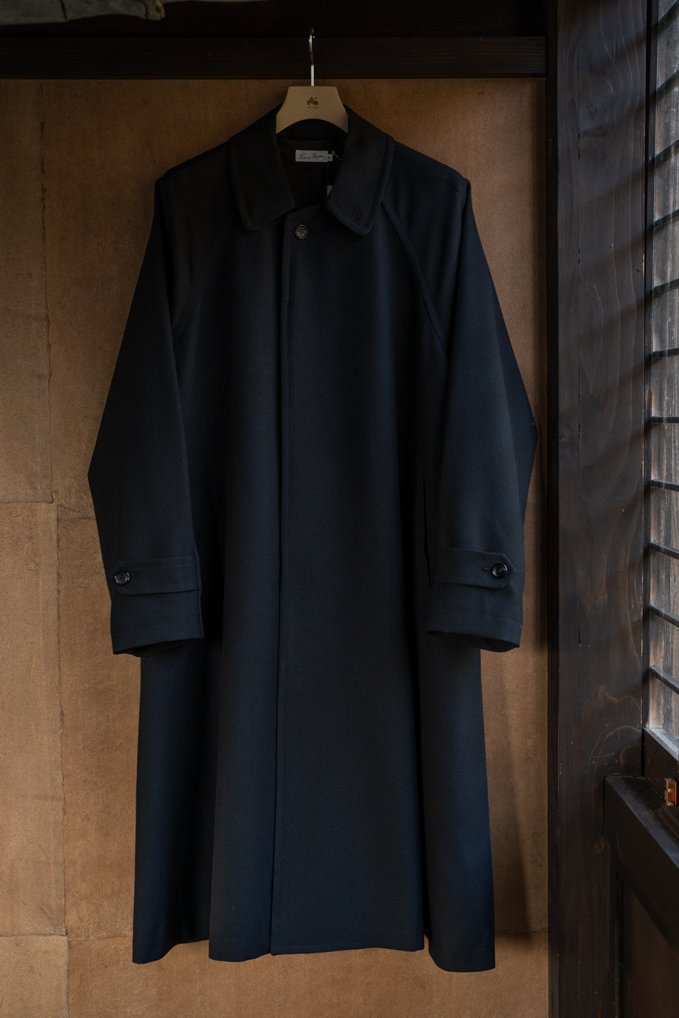 【ラスト1点】C-002 ウールオックスバルマカーンコート(BLACK)