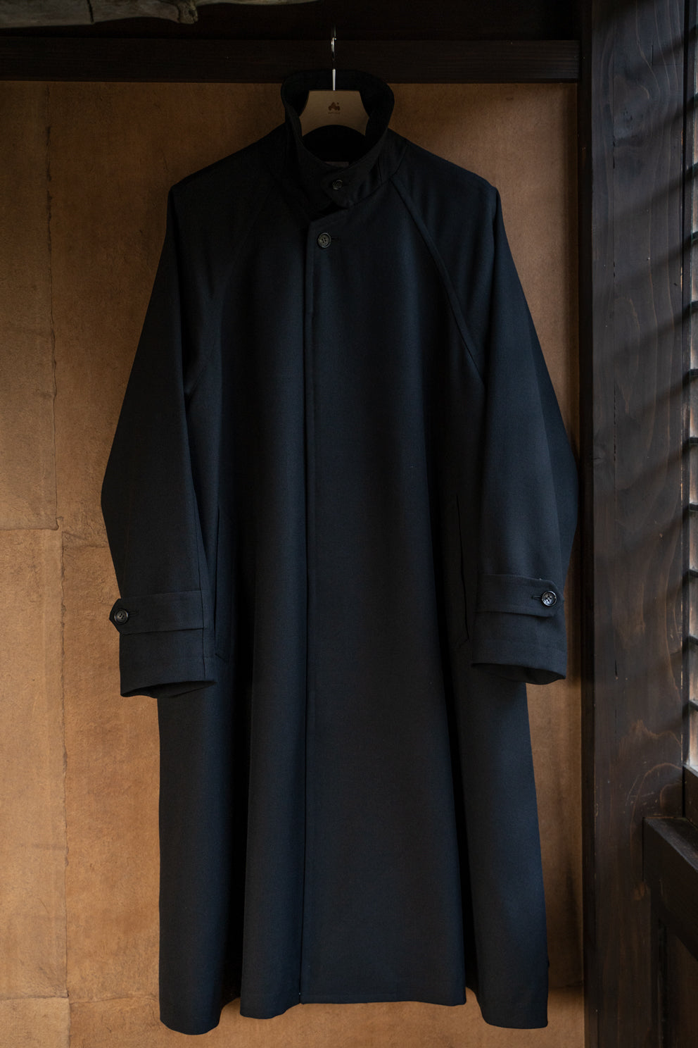 【ラスト1点】C-002 ウールオックスバルマカーンコート(BLACK)