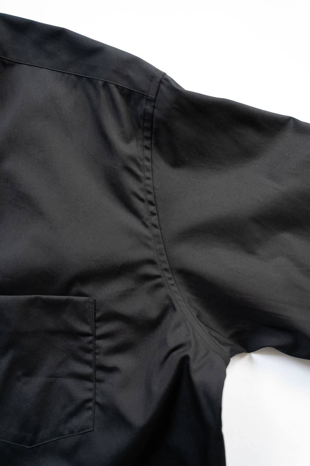 SH01B ブロードボックスレギュラーカラーシャツ(BLACK)