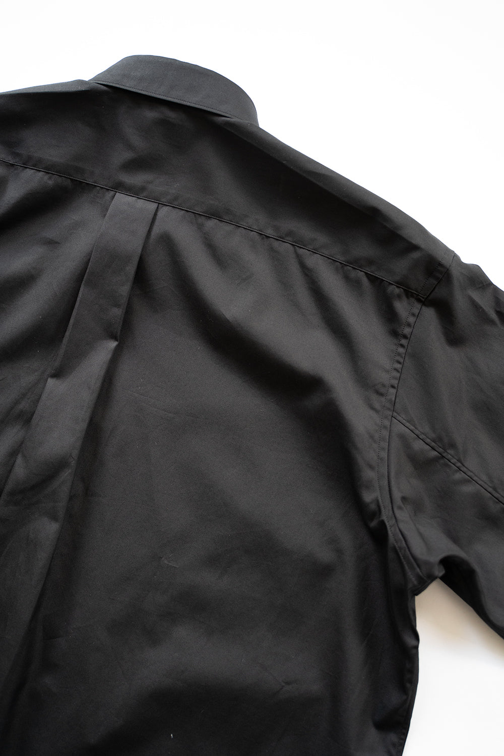 SH01B ブロードボックスレギュラーカラーシャツ(BLACK)