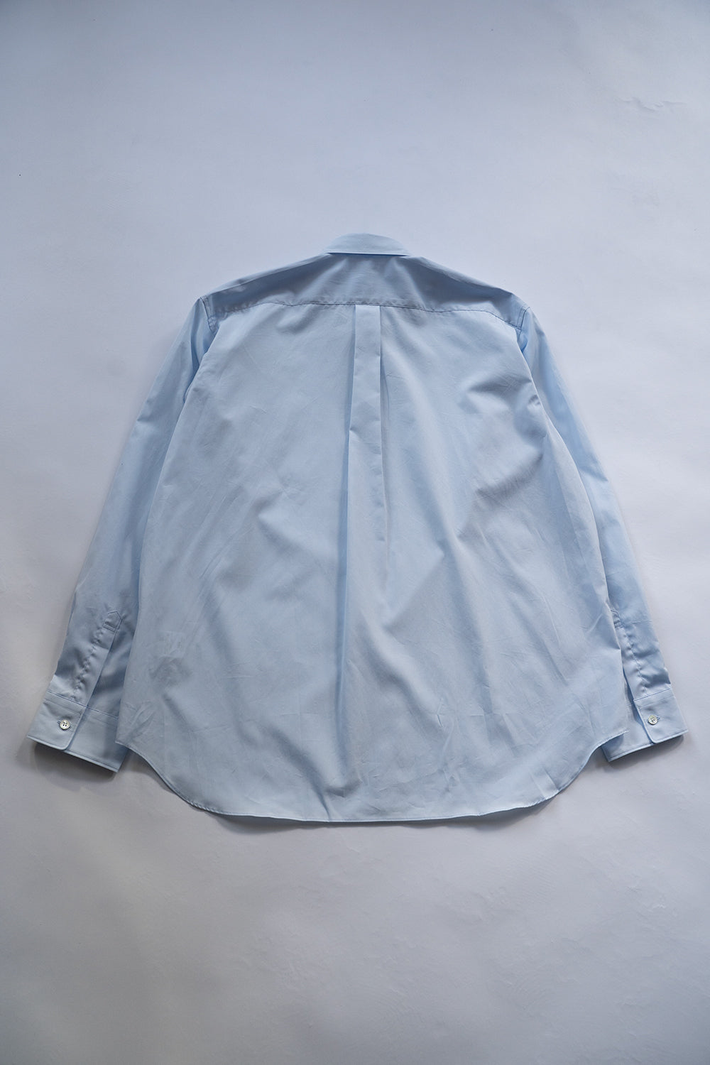 SH01B ブロードボックスレギュラーカラーシャツ(SAX)