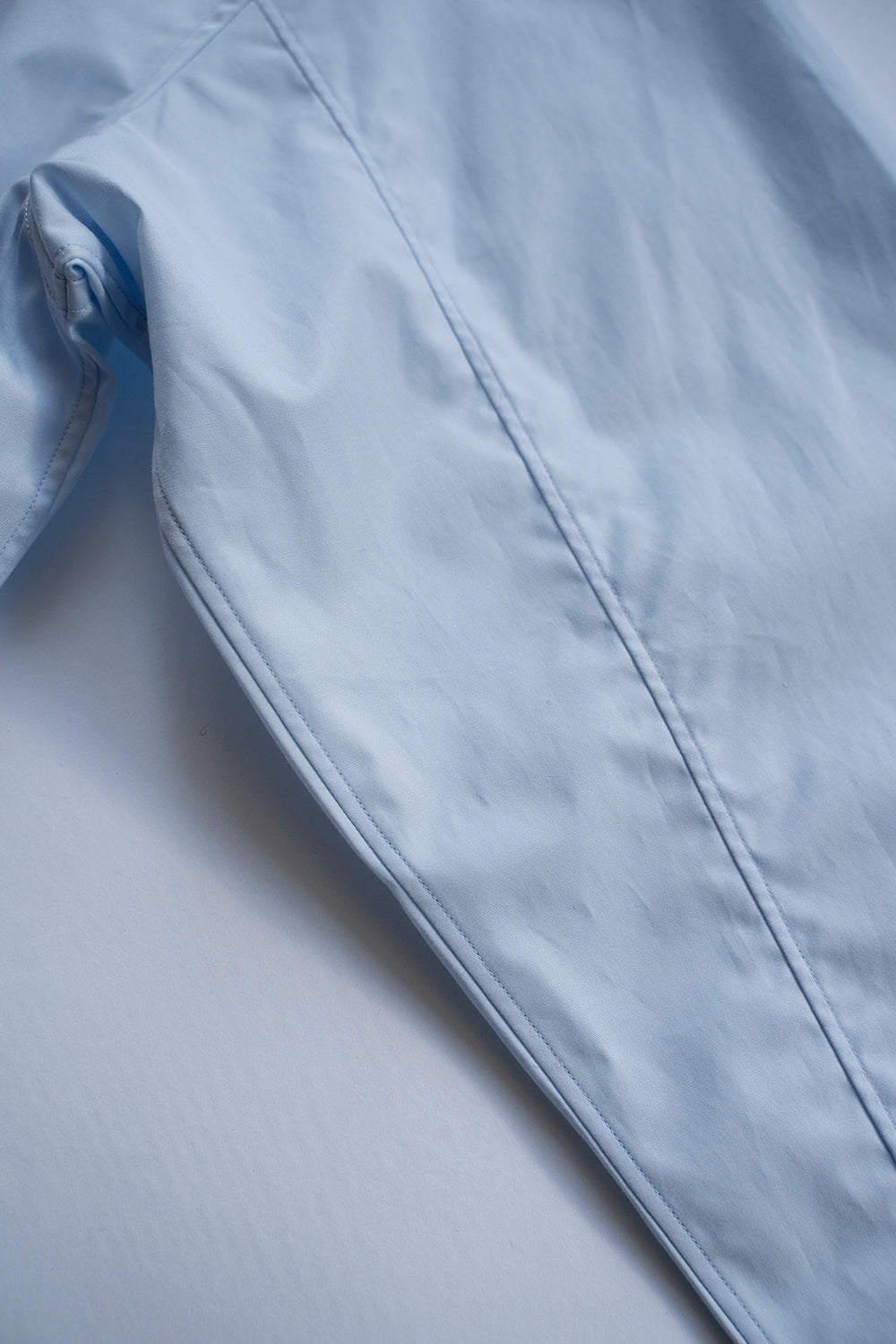 SH01B ブロードボックスレギュラーカラーシャツ(SAX)