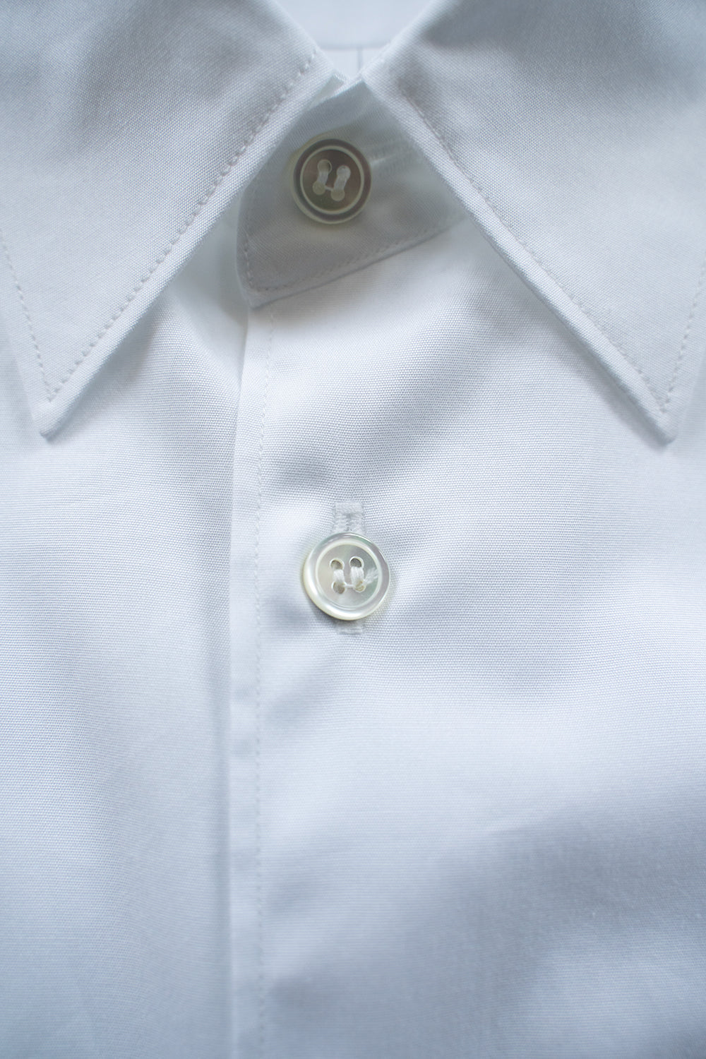 SH01B ブロードボックスレギュラーカラーシャツ(WHITE)