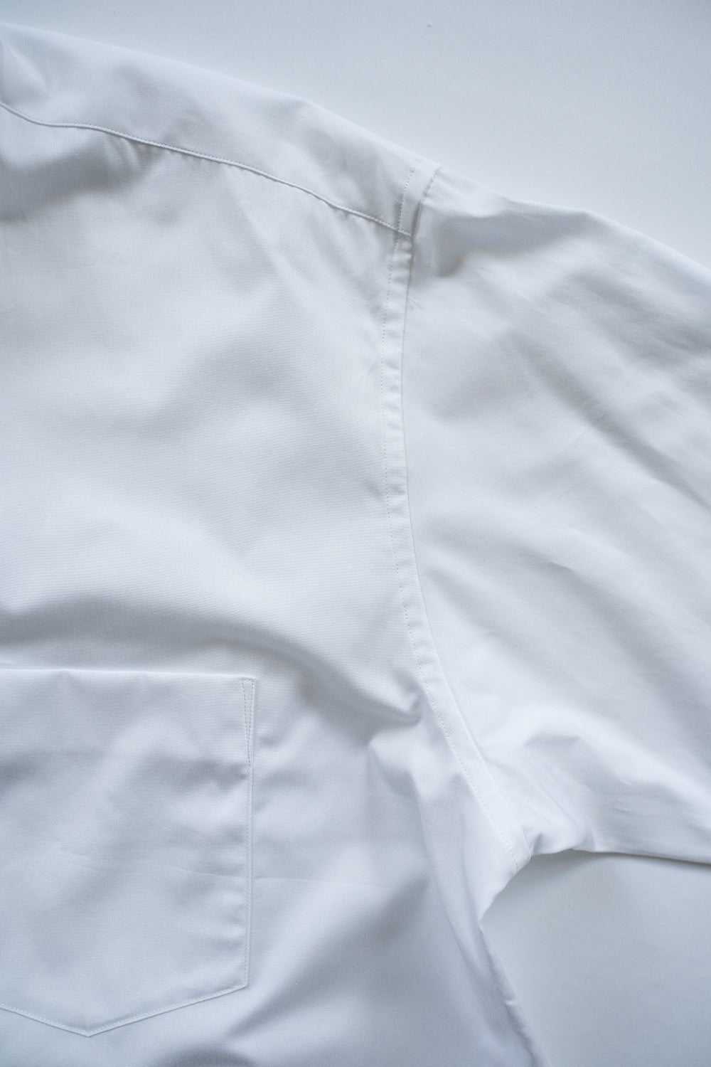 SH01B ブロードボックスレギュラーカラーシャツ(WHITE)