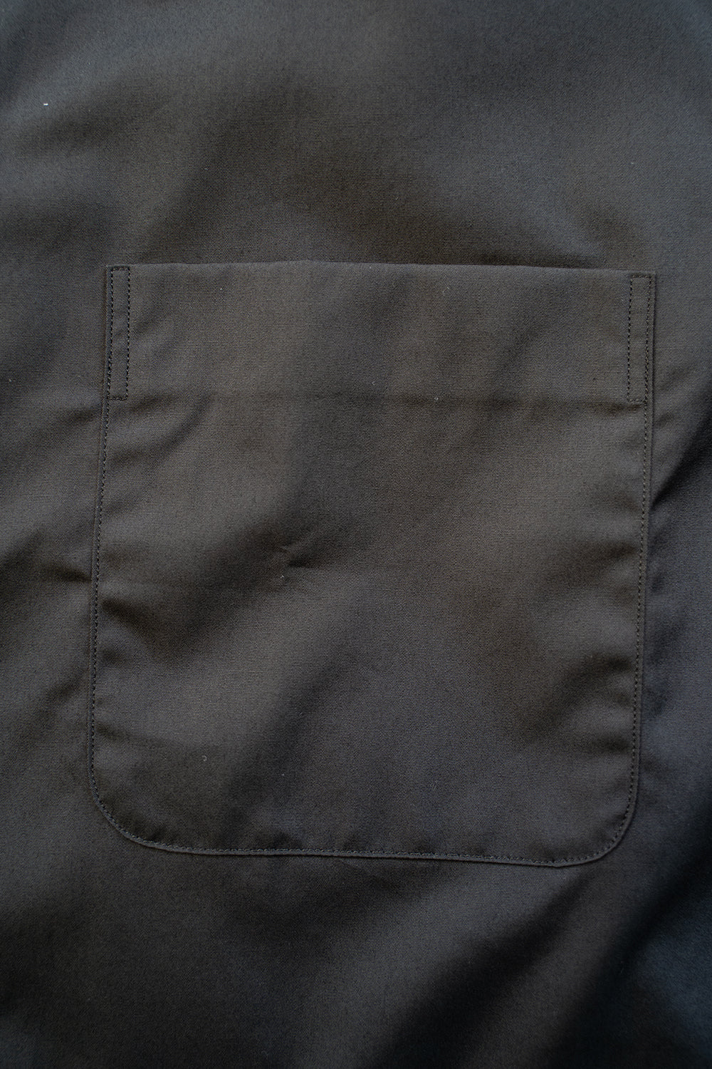 【ラスト1点】SH04B ブロードボックスNEWワイドカラーシャツ(BLACK)