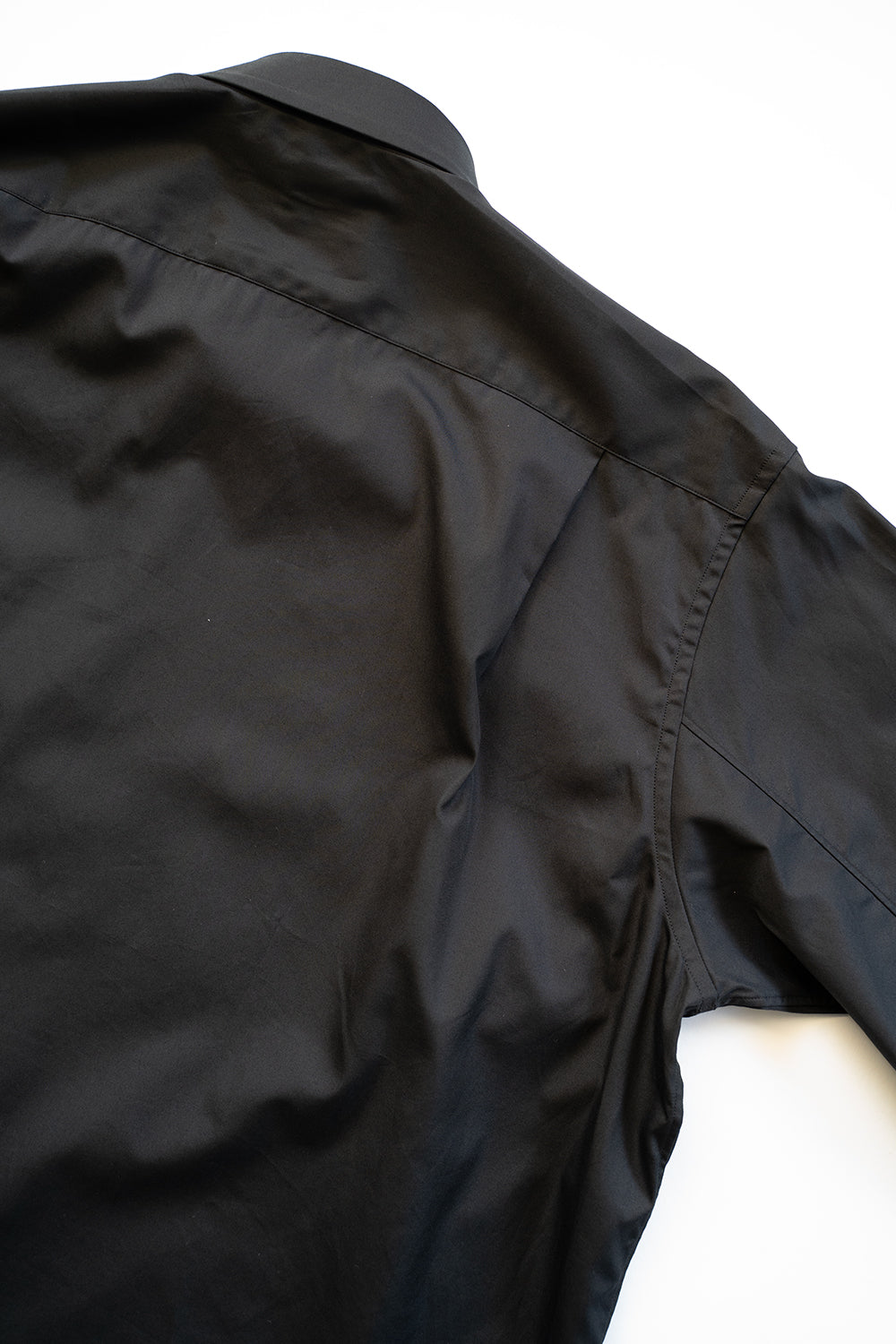 SH04B ブロードボックスNEWワイドカラーシャツ(BLACK)