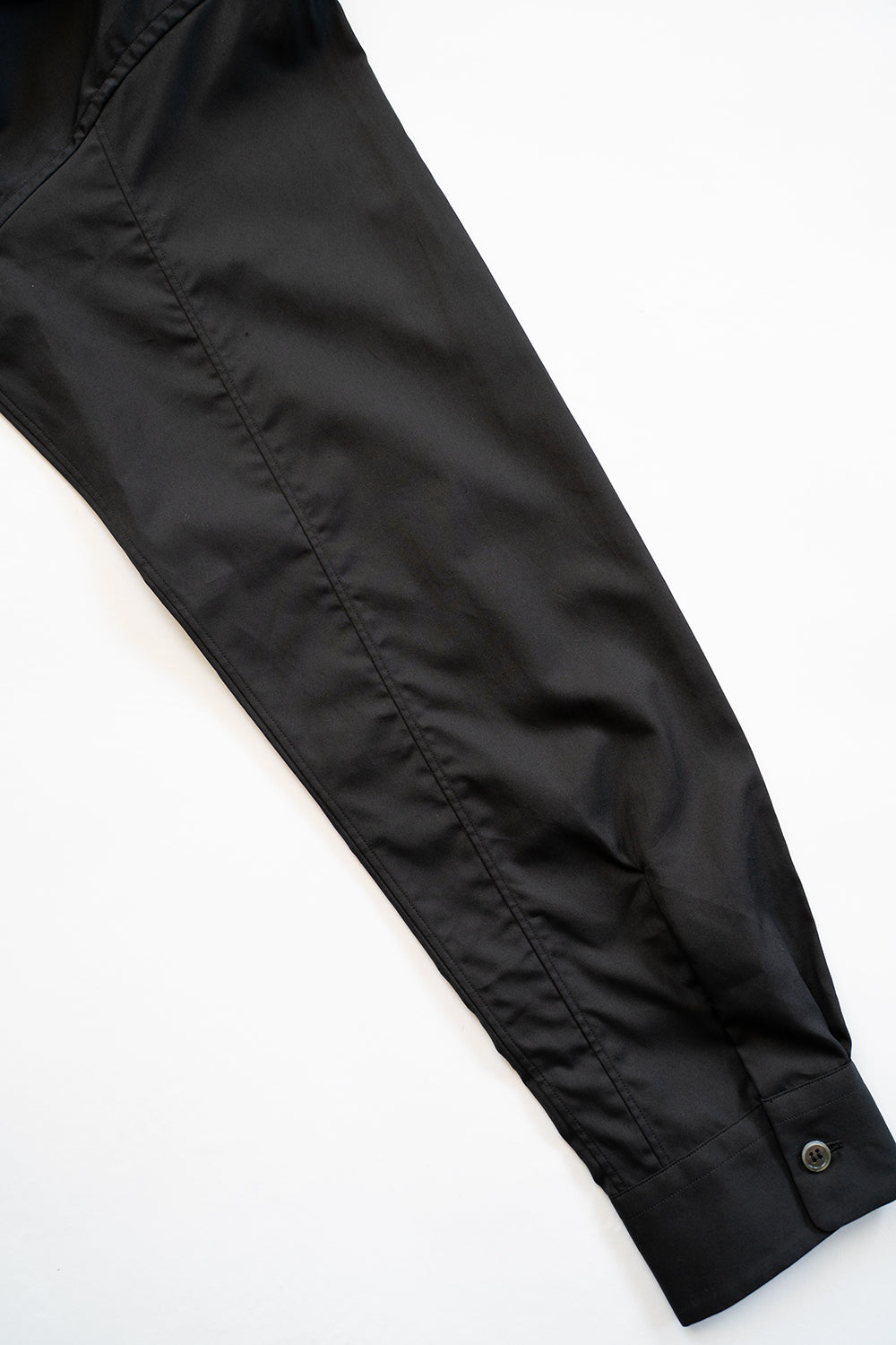 SH04B ブロードボックスNEWワイドカラーシャツ(BLACK)