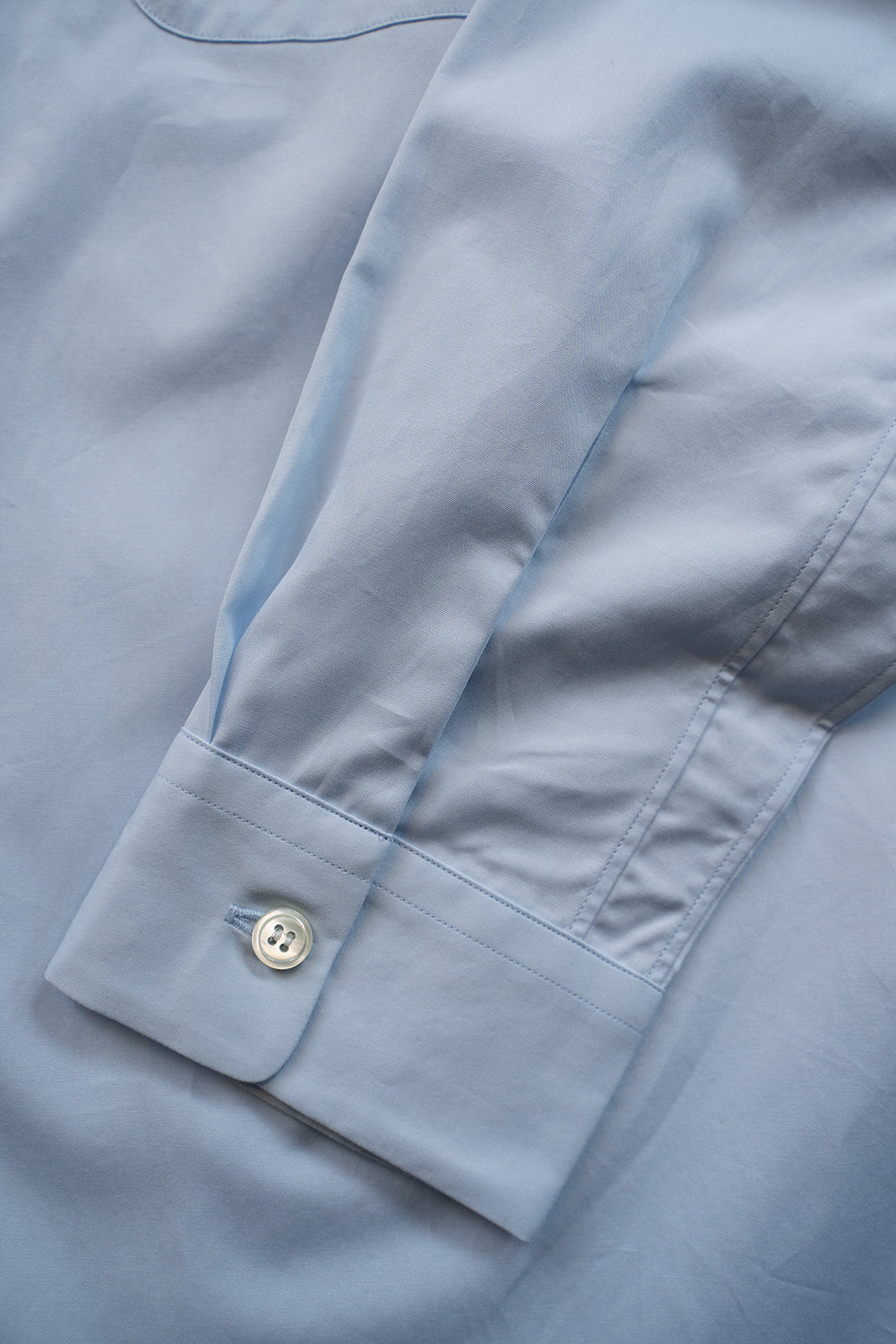 SH04B ブロードボックスNEWワイドカラーシャツ(SAX)