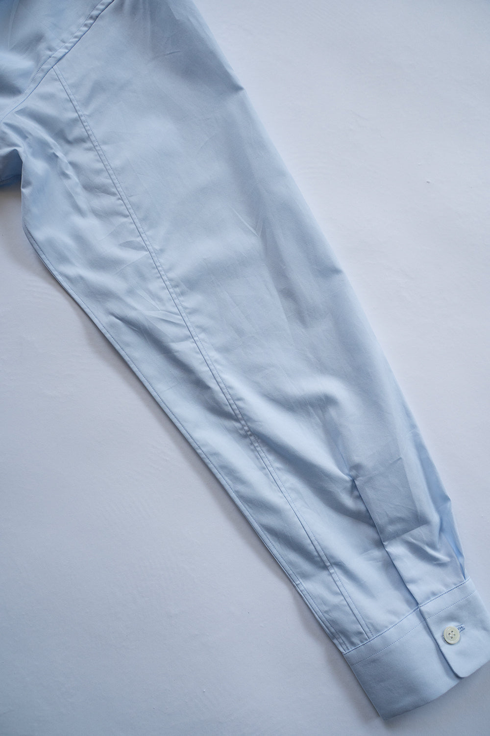 SH04B ブロードボックスNEWワイドカラーシャツ(SAX)