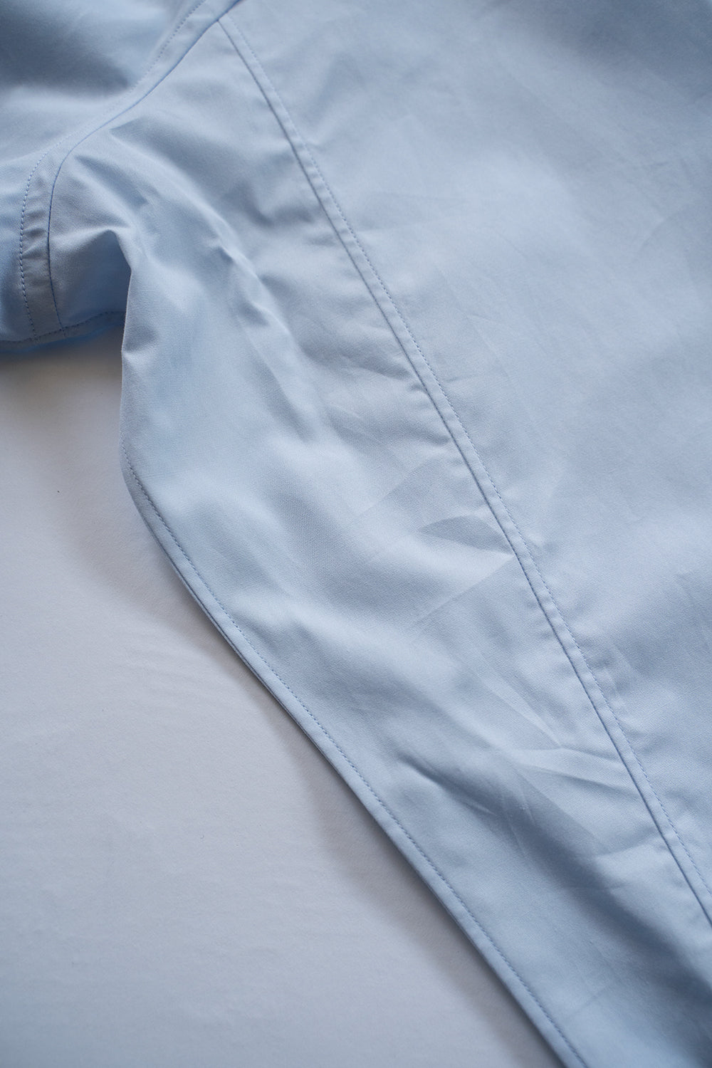 【ラスト1点】SH04B ブロードボックスNEWワイドカラーシャツ(SAX)