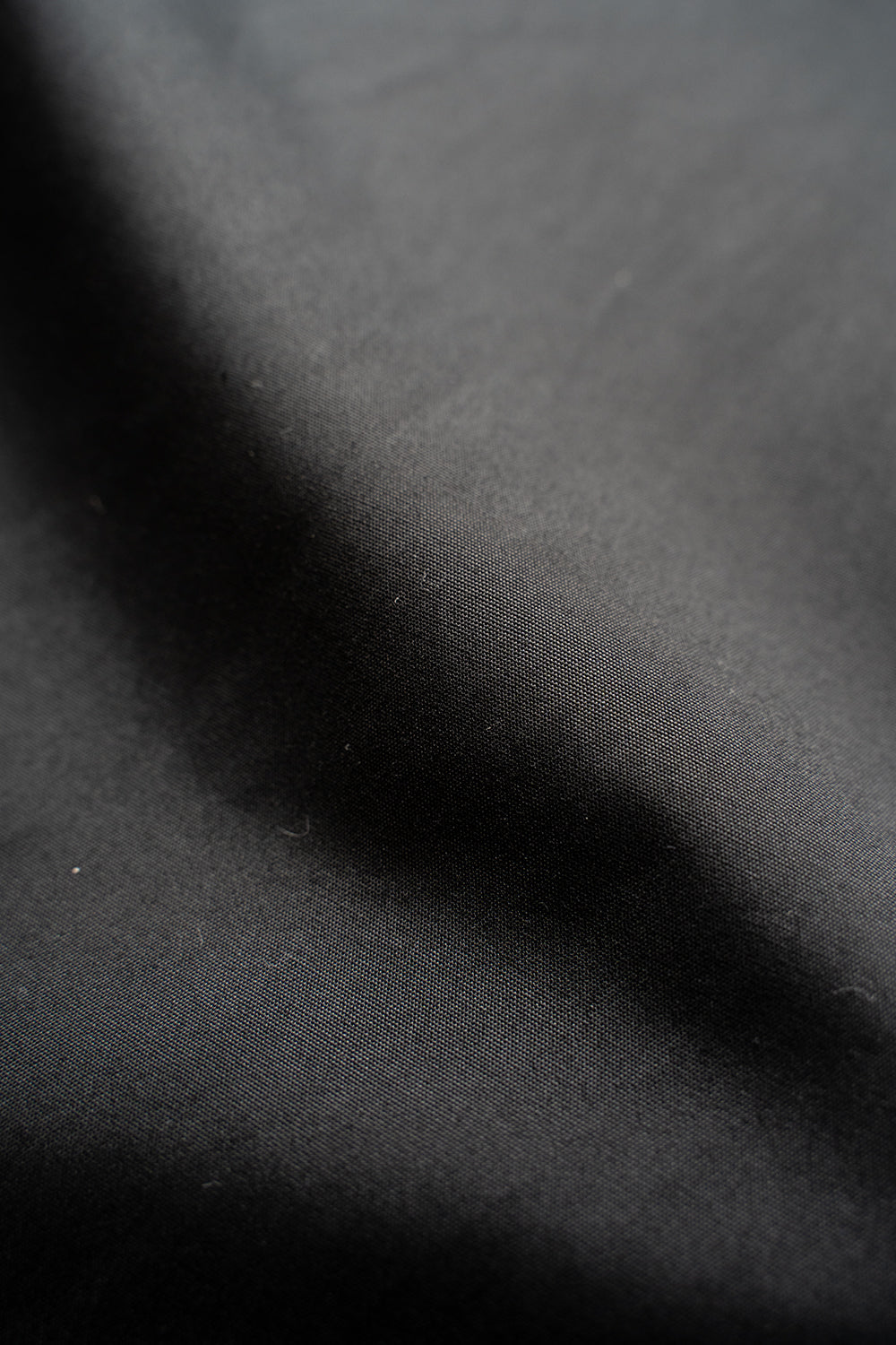 【ラスト1点】SH06B ブロードボックススタンドカラーシャツ(BLACK)